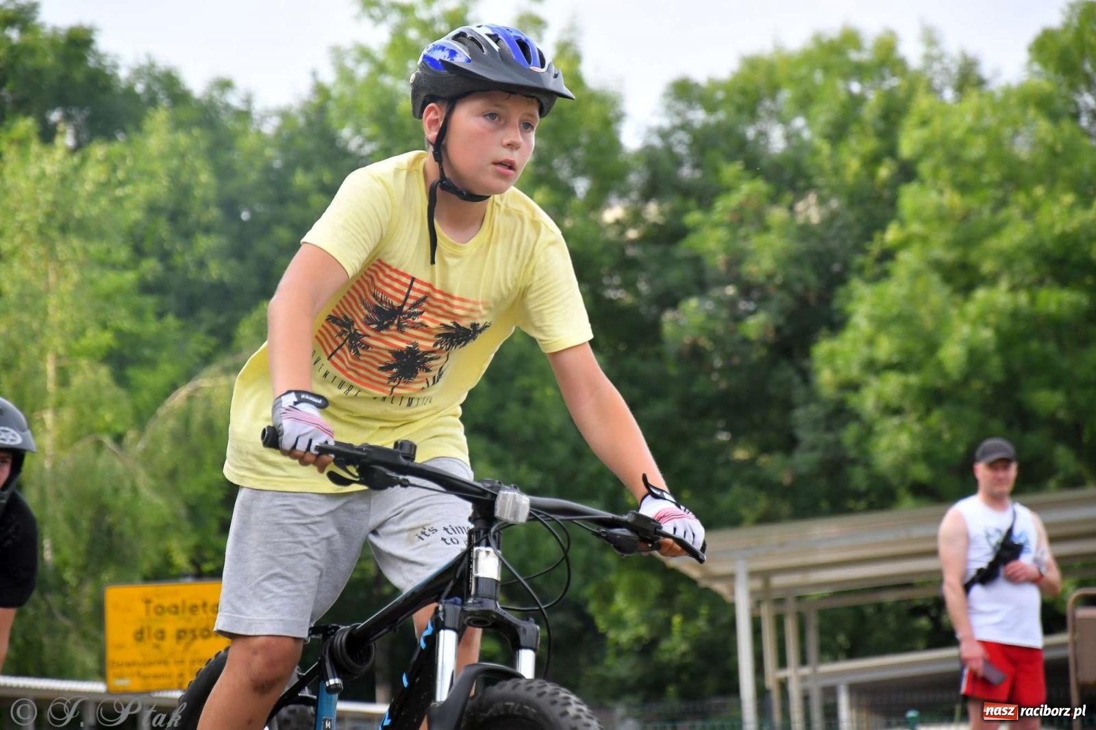 Zdjęcie w galerii na portalu naszraciborz.pl: Raciborski pumptrack świętuje roczek. Inwestycję przeforsowali radni [FOTO i WIDEO] wiadomości z regionu
