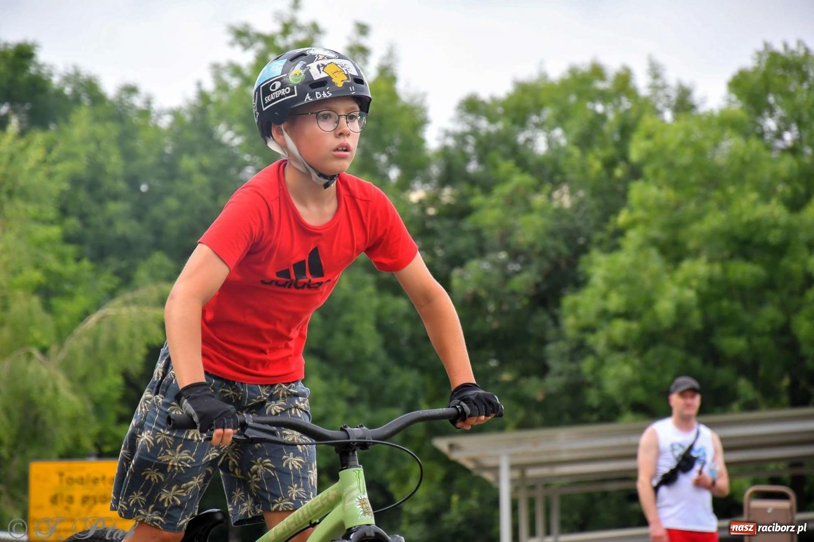 Zdjęcie w galerii na portalu naszraciborz.pl: Raciborski pumptrack świętuje roczek. Inwestycję przeforsowali radni [FOTO i WIDEO] wiadomości z regionu