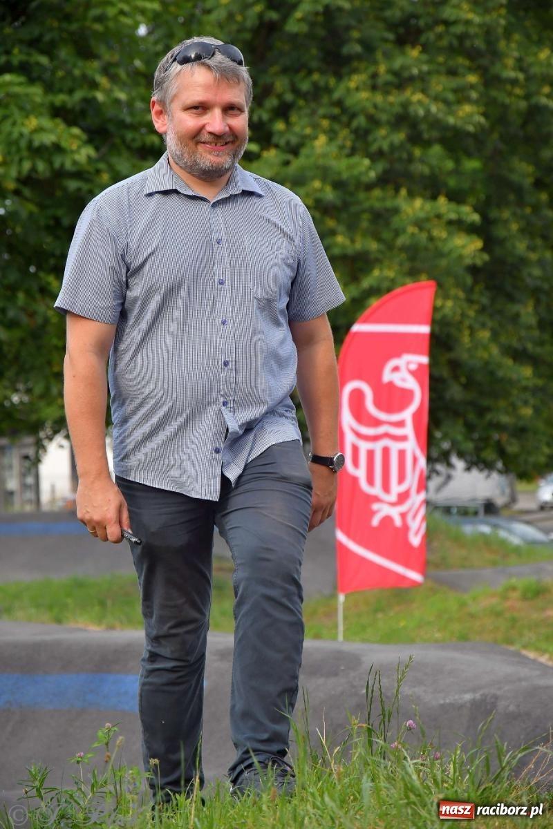 Zdjęcie w galerii na portalu naszraciborz.pl: Raciborski pumptrack świętuje roczek. Inwestycję przeforsowali radni [FOTO i WIDEO] wiadomości z regionu