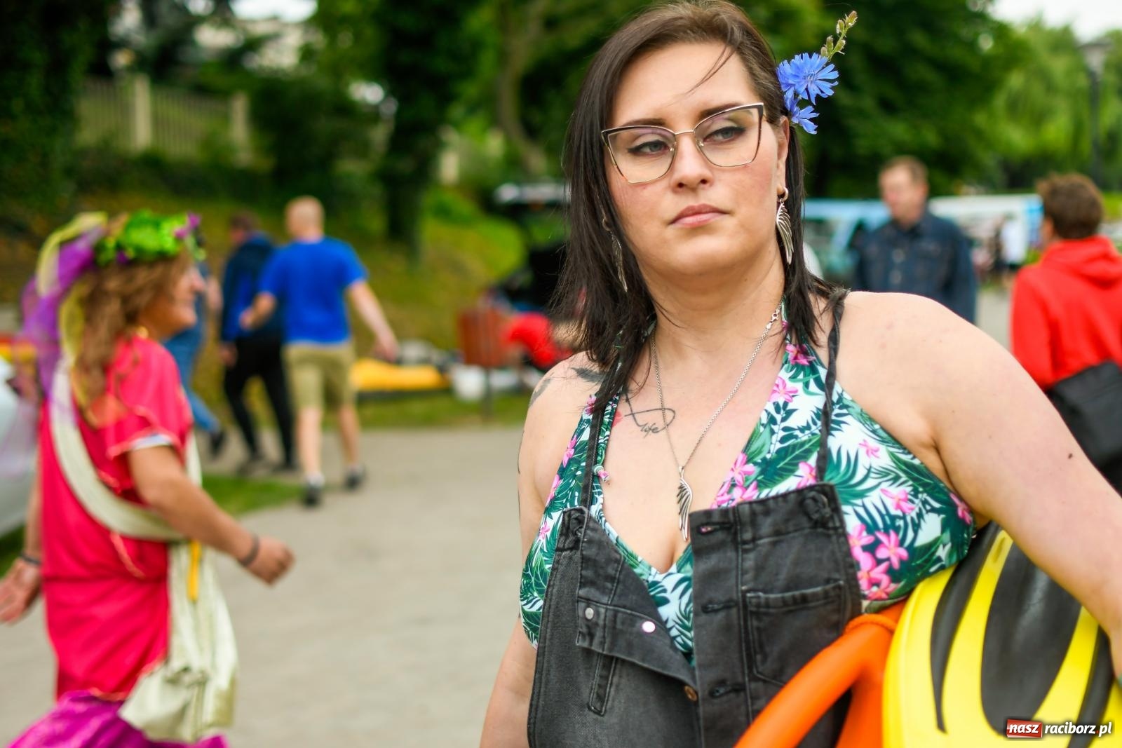 Zdjęcie w galerii na portalu naszraciborz.pl: Ponad trzydzieści pływadeł wypłynęło z Raciborza w stronę Kędzierzyna-Koźla [FOTO i WIDEO] wiadomości z regionu