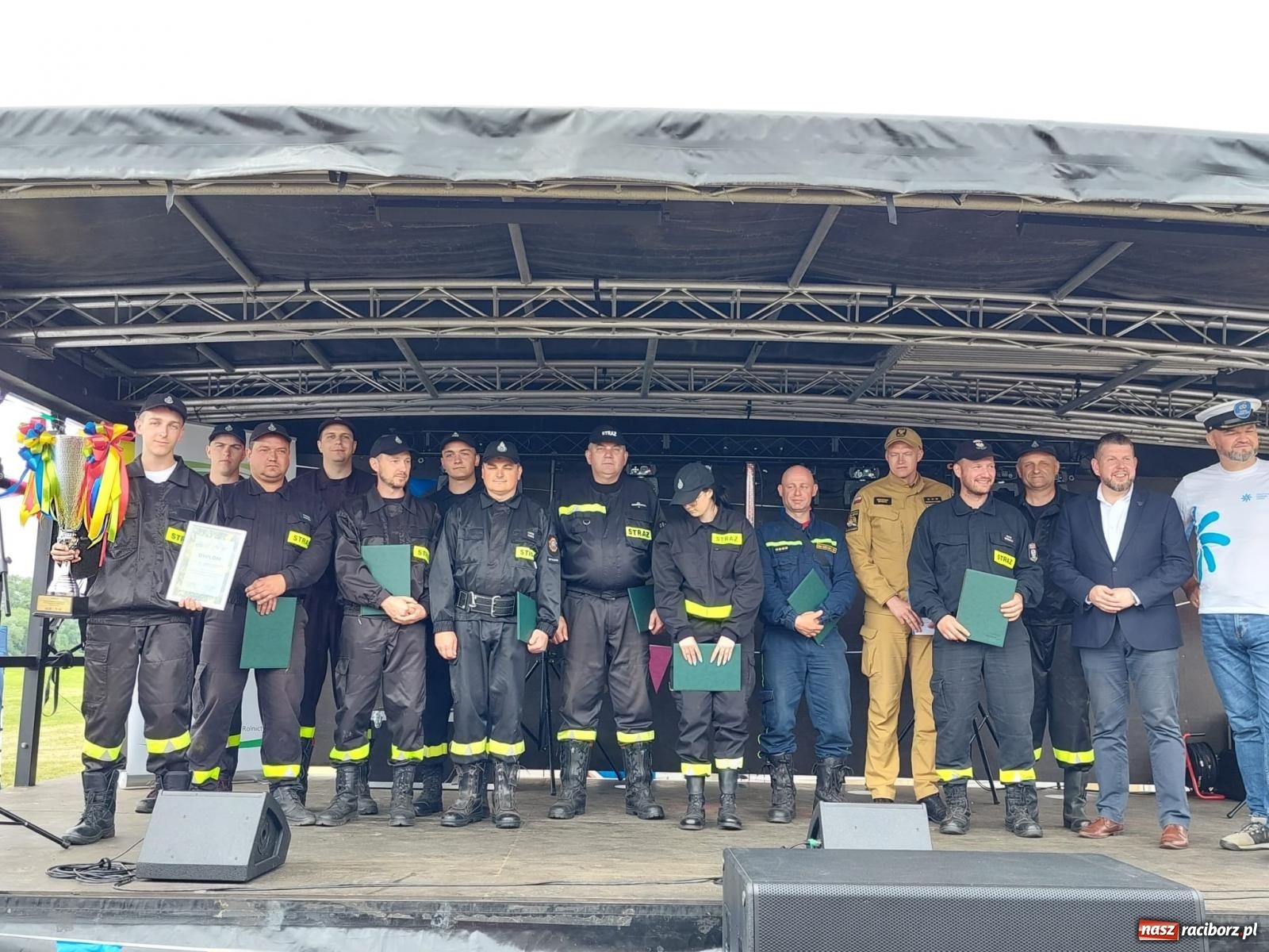 Zdjęcie w galerii na portalu naszraciborz.pl: Strażacka rywalizacja o puchar górnej Odry wiadomości z regionu