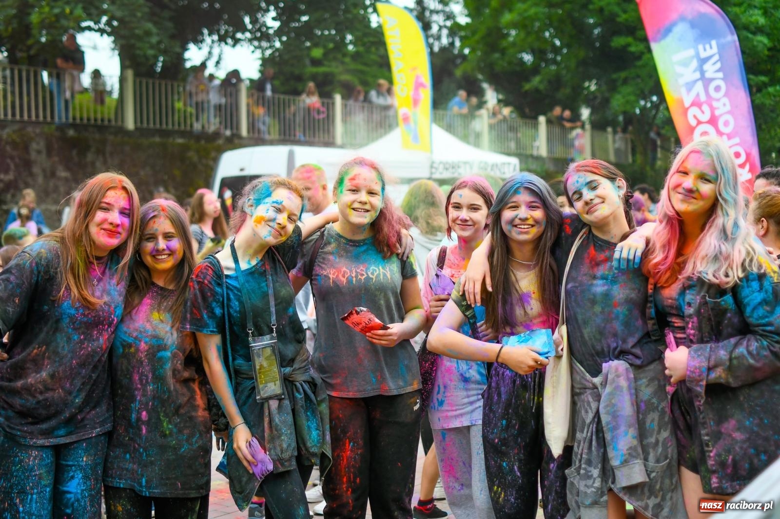 Zdjęcie w galerii na portalu naszraciborz.pl: Raciborskie święto kolorów [FOTO i WIDEO] wiadomości z regionu