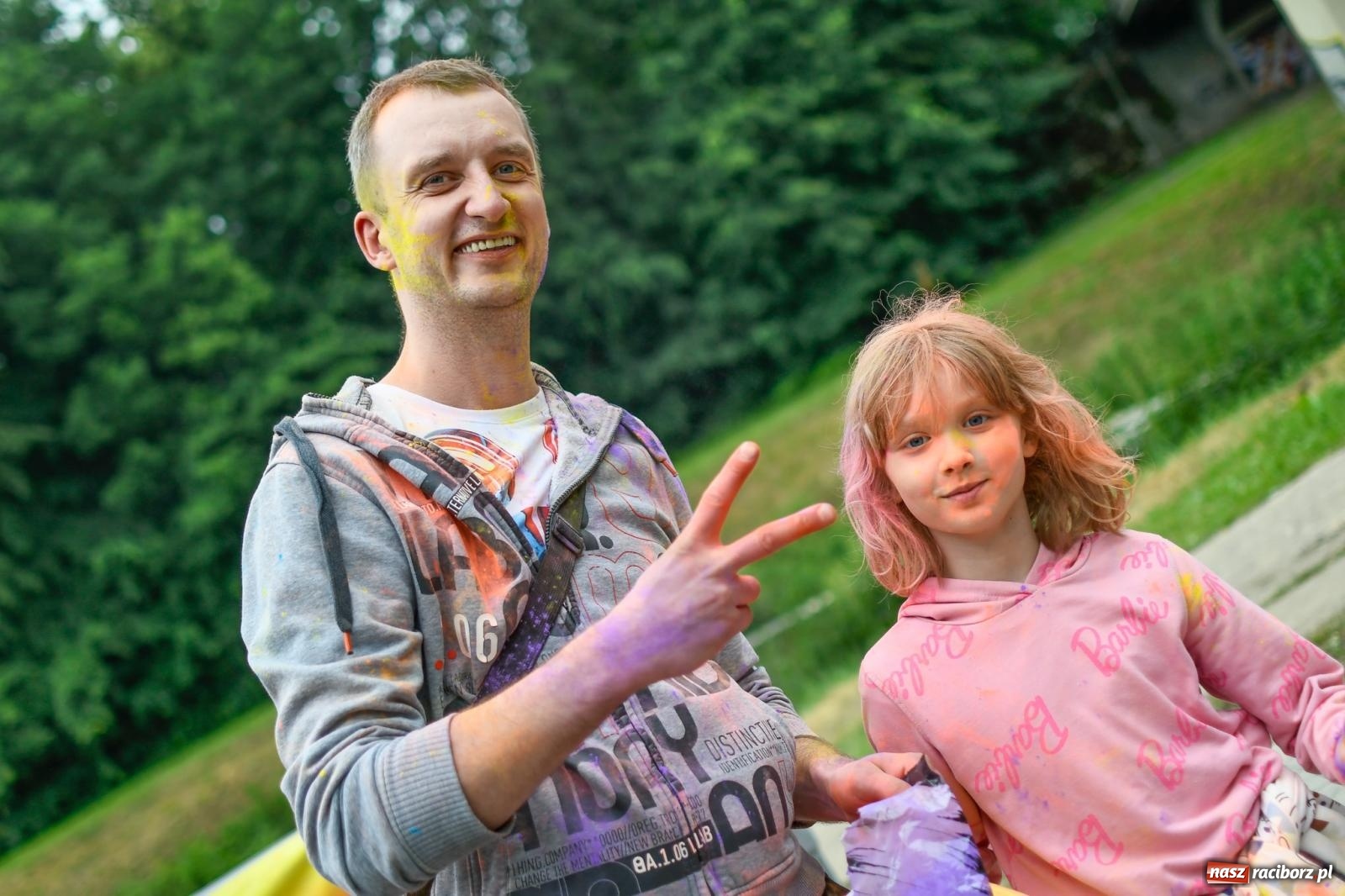 Zdjęcie w galerii na portalu naszraciborz.pl: Raciborskie święto kolorów [FOTO i WIDEO] wiadomości z regionu