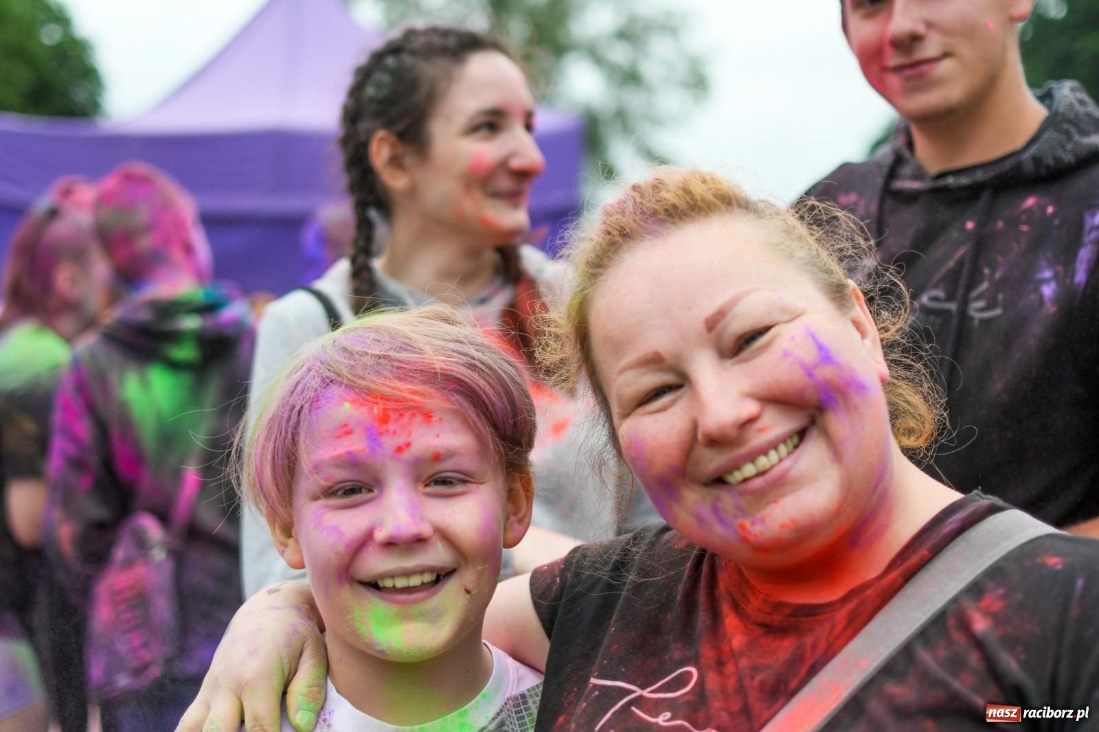 Zdjęcie w galerii na portalu naszraciborz.pl: Raciborskie święto kolorów [FOTO i WIDEO] wiadomości z regionu