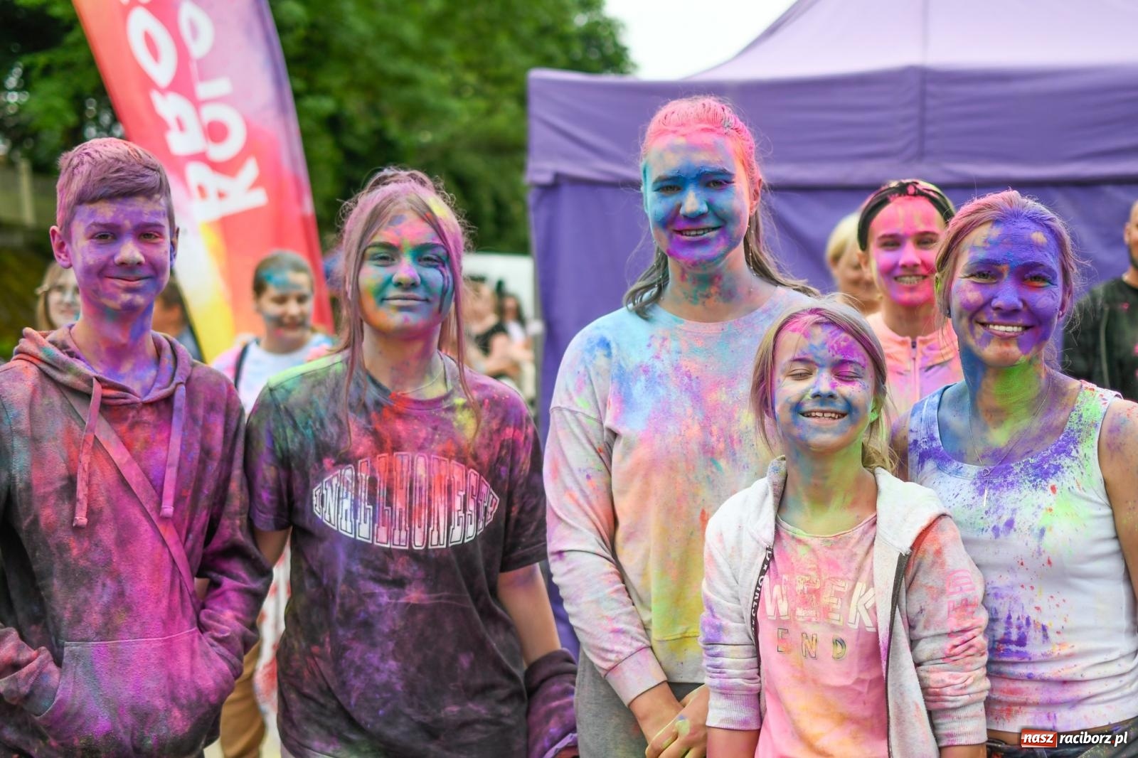 Zdjęcie w galerii na portalu naszraciborz.pl: Raciborskie święto kolorów [FOTO i WIDEO] wiadomości z regionu