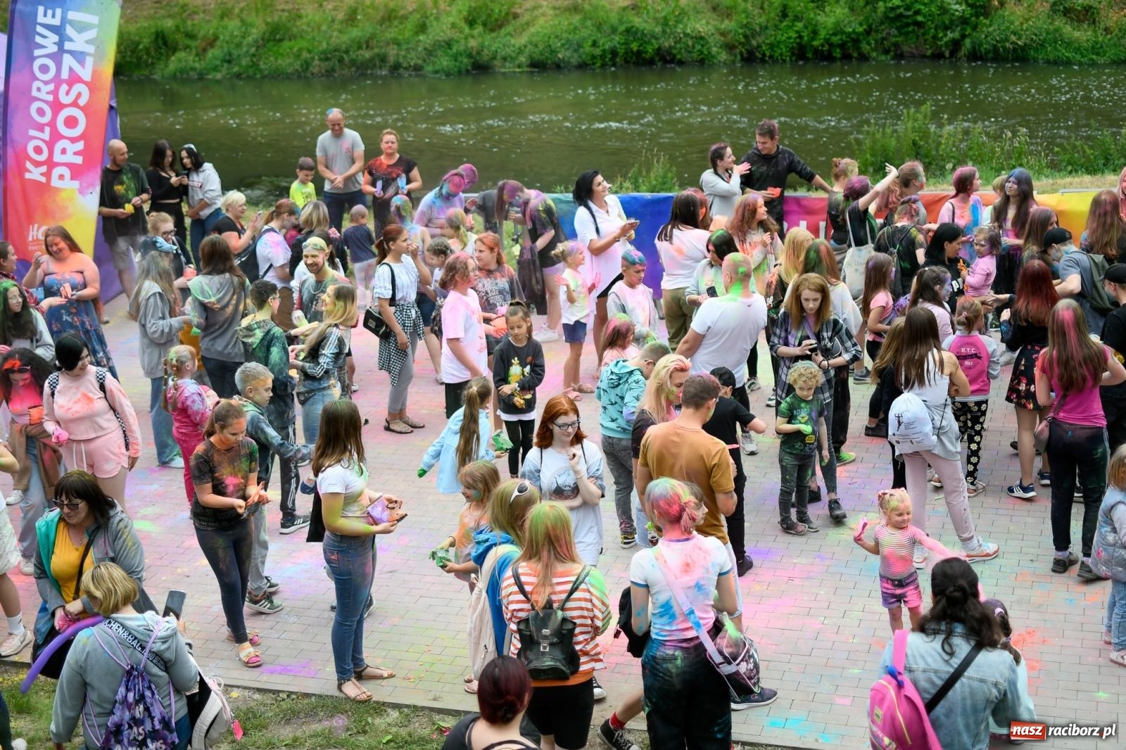 Zdjęcie w galerii na portalu naszraciborz.pl: Raciborskie święto kolorów [FOTO i WIDEO] wiadomości z regionu