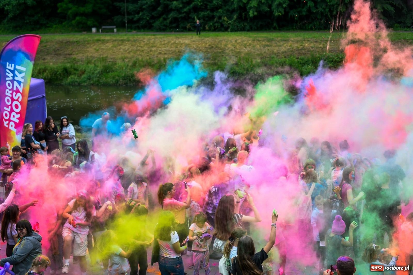 Zdjęcie w galerii na portalu naszraciborz.pl: Raciborskie święto kolorów [FOTO i WIDEO] wiadomości z regionu