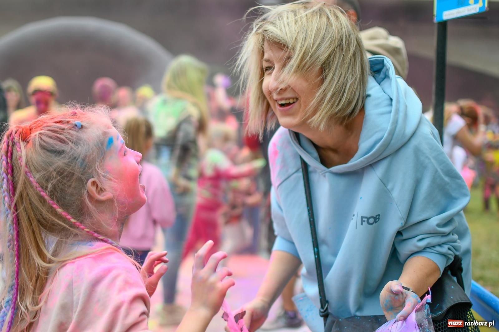 Zdjęcie w galerii na portalu naszraciborz.pl: Raciborskie święto kolorów [FOTO i WIDEO] wiadomości z regionu