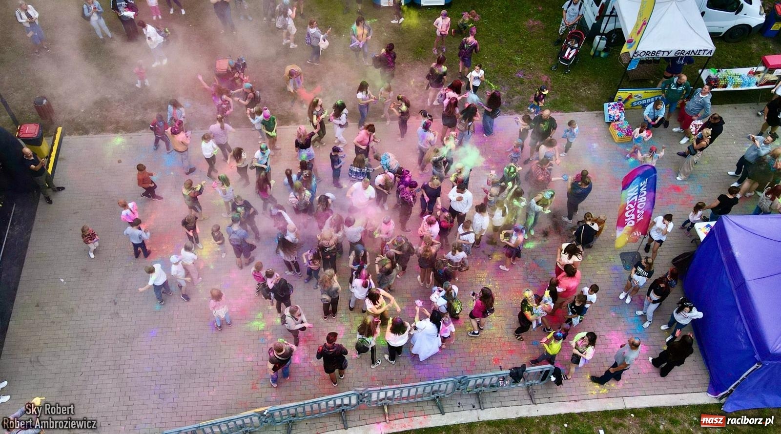 Zdjęcie w galerii na portalu naszraciborz.pl: Raciborskie święto kolorów [FOTO i WIDEO] wiadomości z regionu