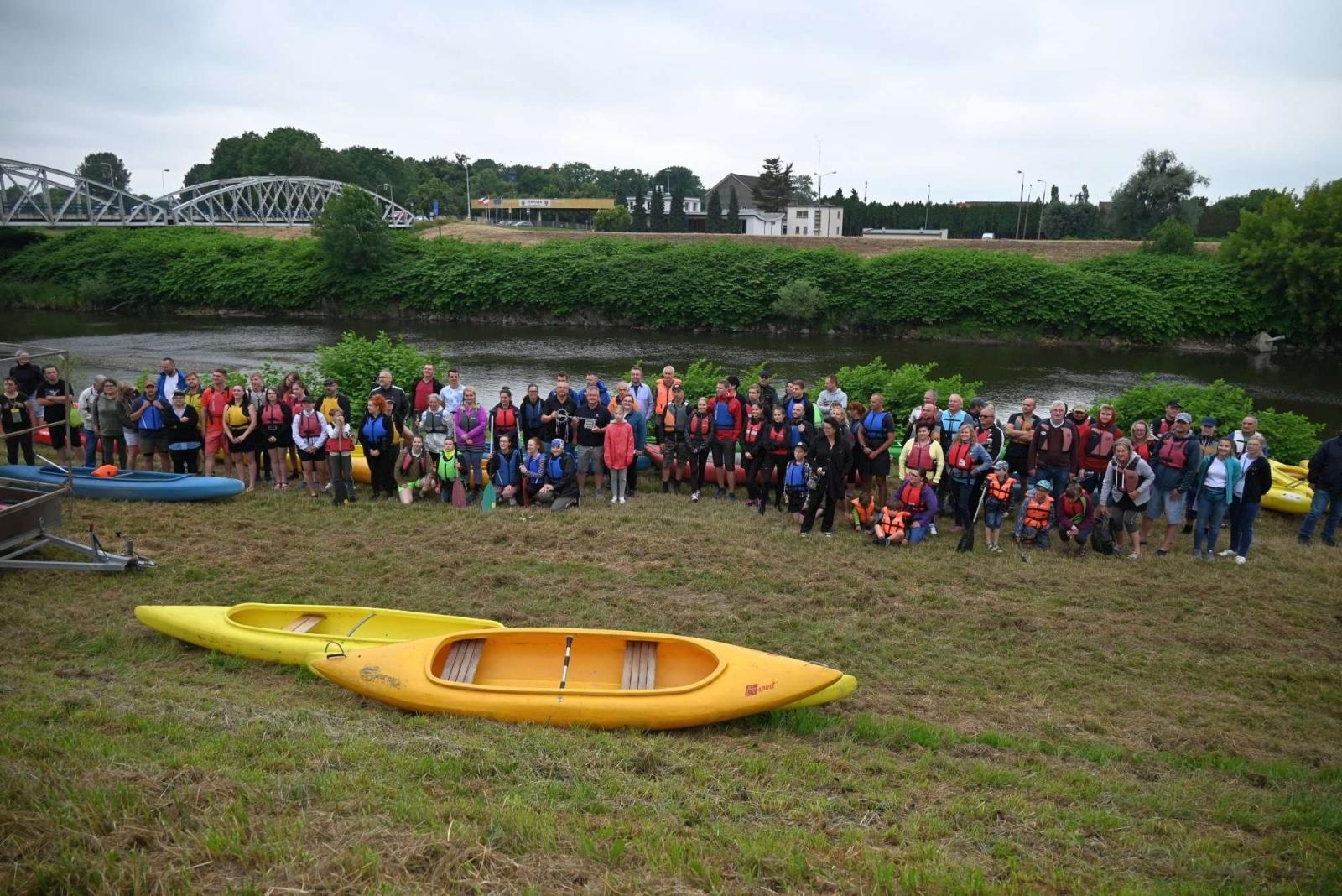 Zdjęcie w galerii na portalu naszraciborz.pl: Graniczne Meandry Odry oficjalnie otwarte wiadomości z regionu