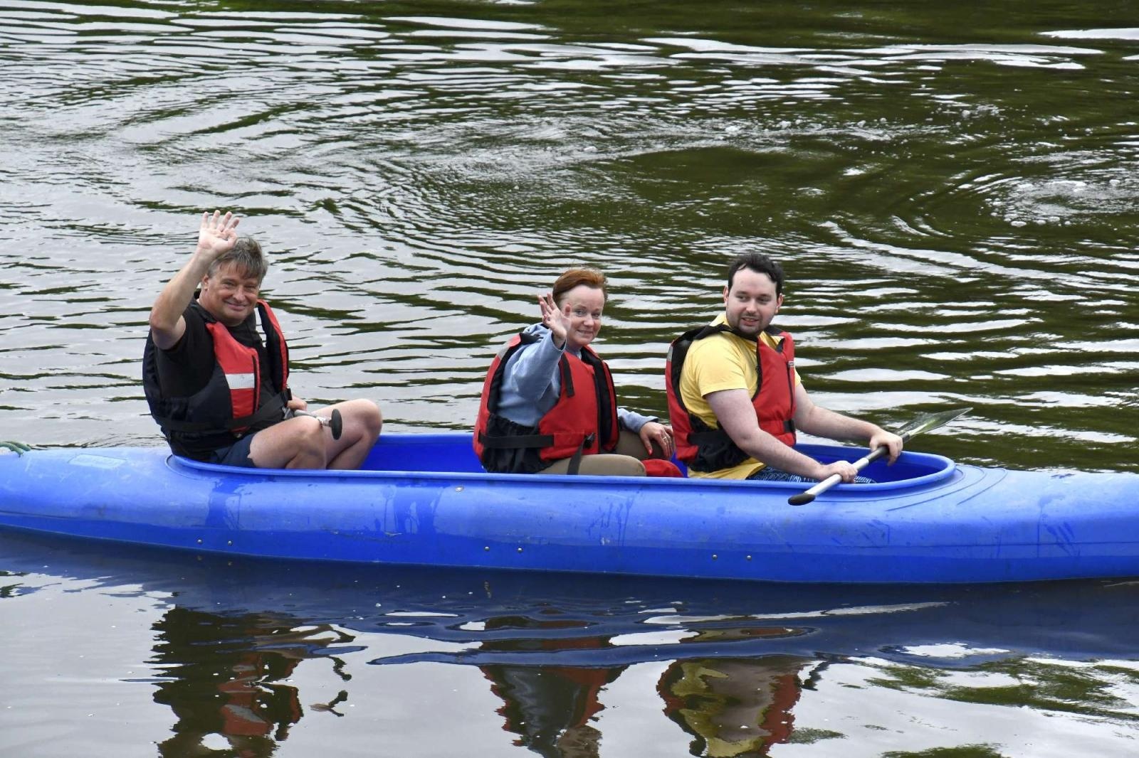 Zdjęcie w galerii na portalu naszraciborz.pl: Graniczne Meandry Odry oficjalnie otwarte wiadomości z regionu