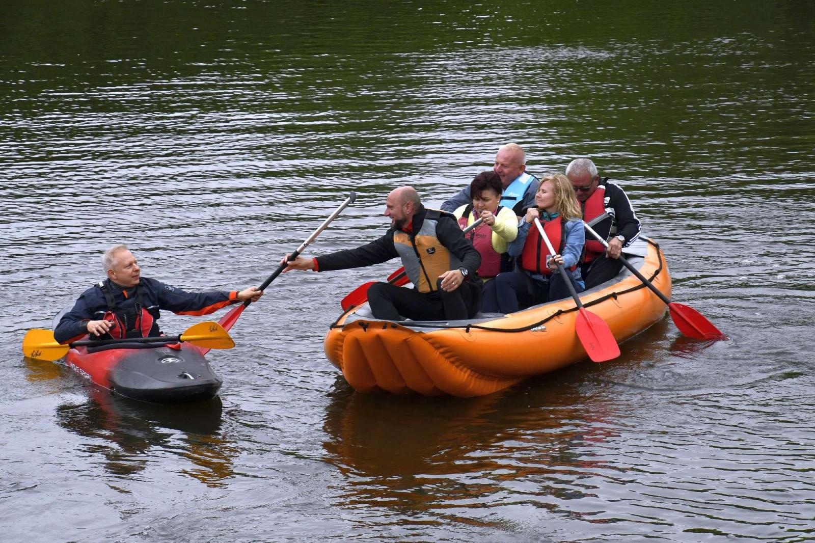 Zdjęcie w galerii na portalu naszraciborz.pl: Graniczne Meandry Odry oficjalnie otwarte wiadomości z regionu