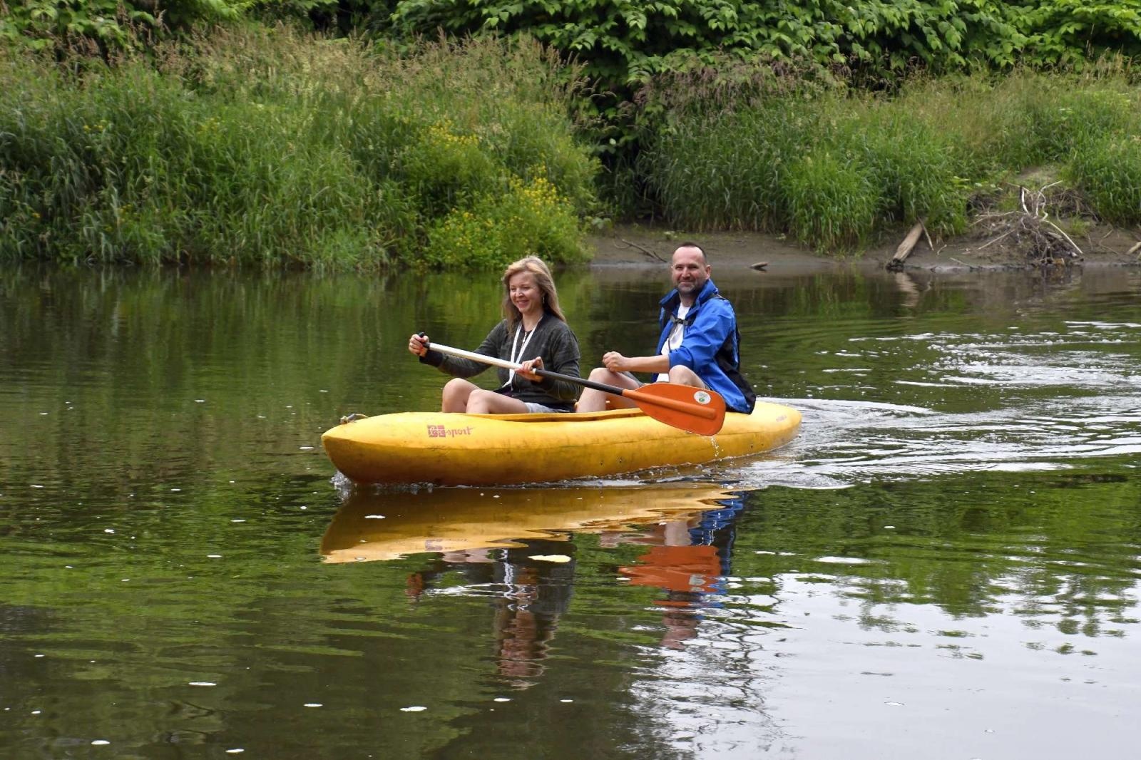 Zdjęcie w galerii na portalu naszraciborz.pl: Graniczne Meandry Odry oficjalnie otwarte wiadomości z regionu