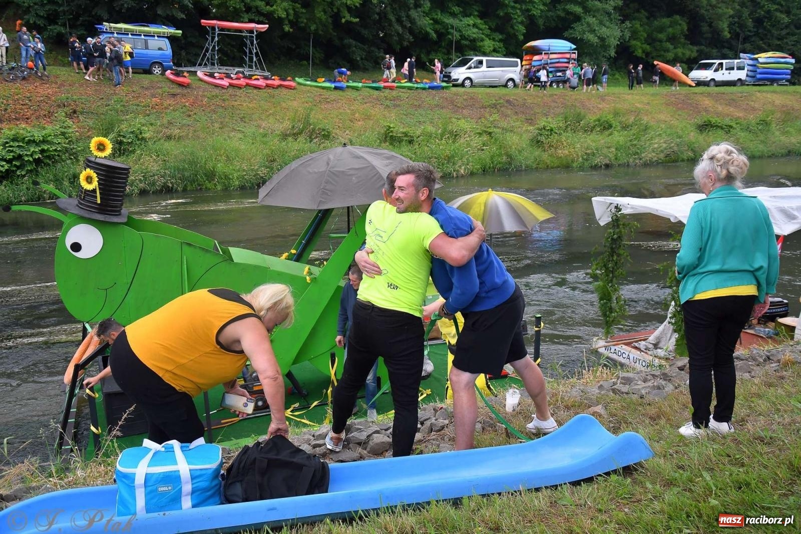 Zdjęcie w galerii na portalu naszraciborz.pl: Morsy, statki i łodzie. Pływadło na bis! wiadomości z regionu