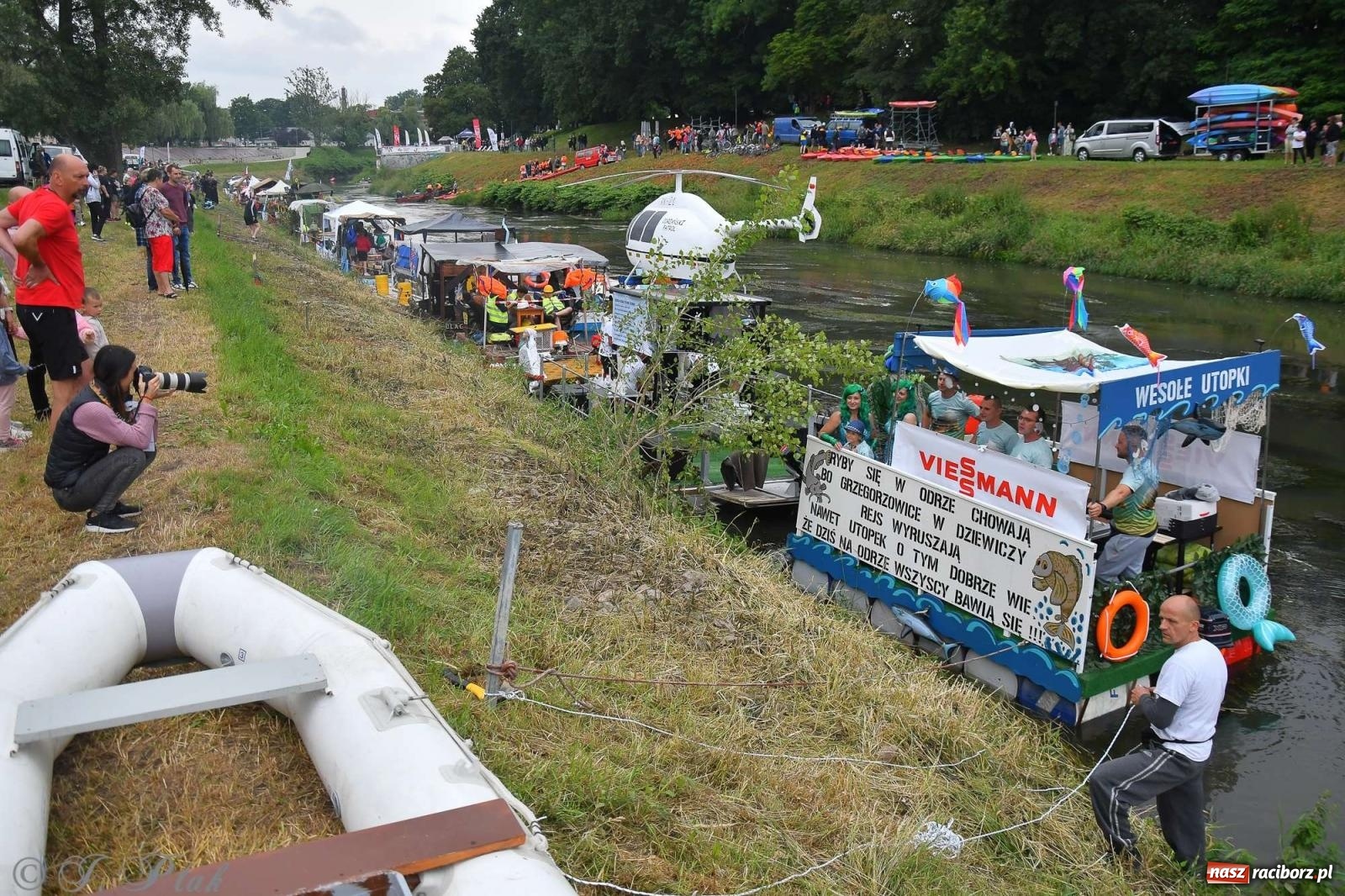 Zdjęcie w galerii na portalu naszraciborz.pl: Morsy, statki i łodzie. Pływadło na bis! wiadomości z regionu