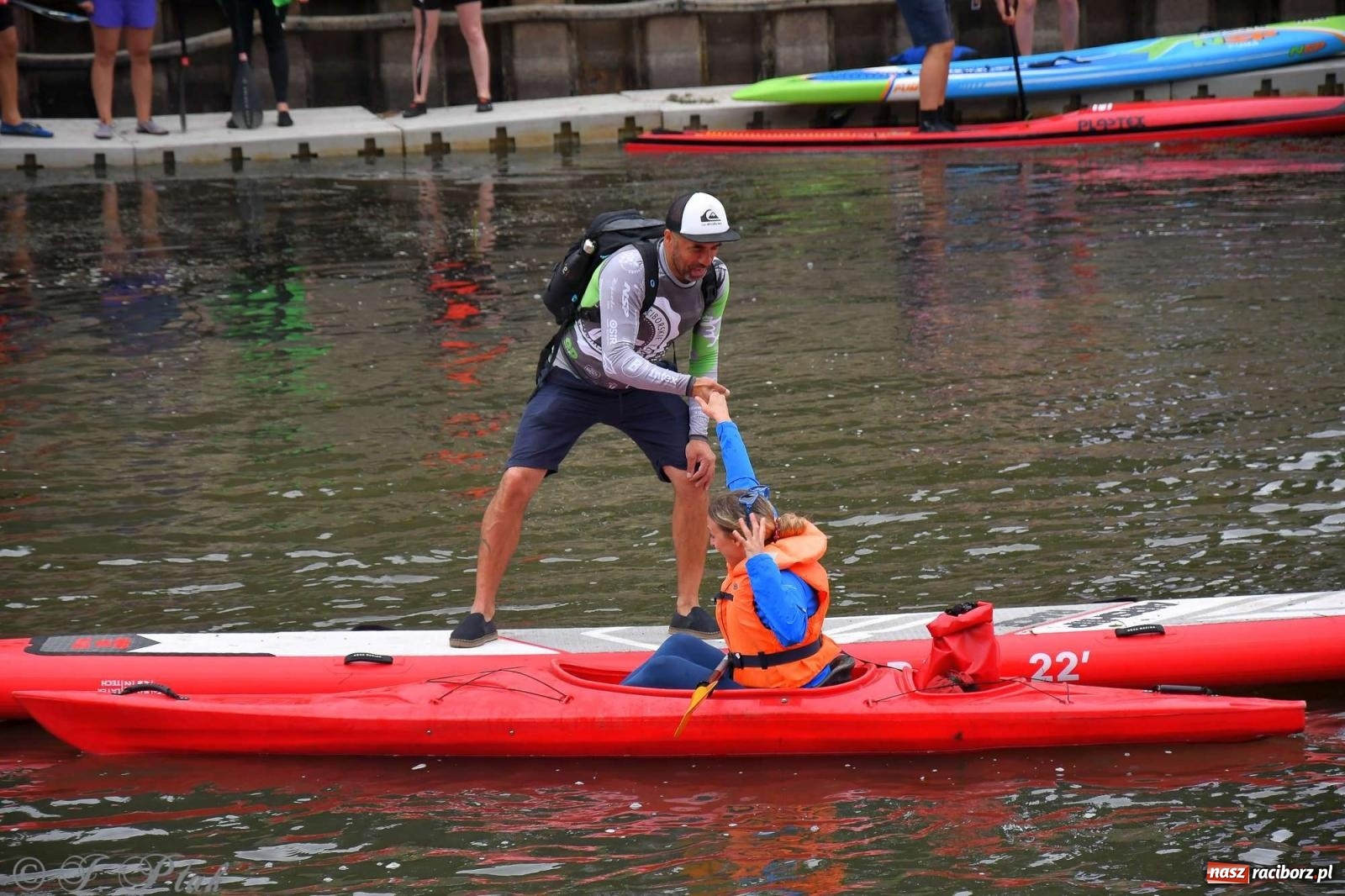 Zdjęcie w galerii na portalu naszraciborz.pl: Morsy, statki i łodzie. Pływadło na bis! wiadomości z regionu