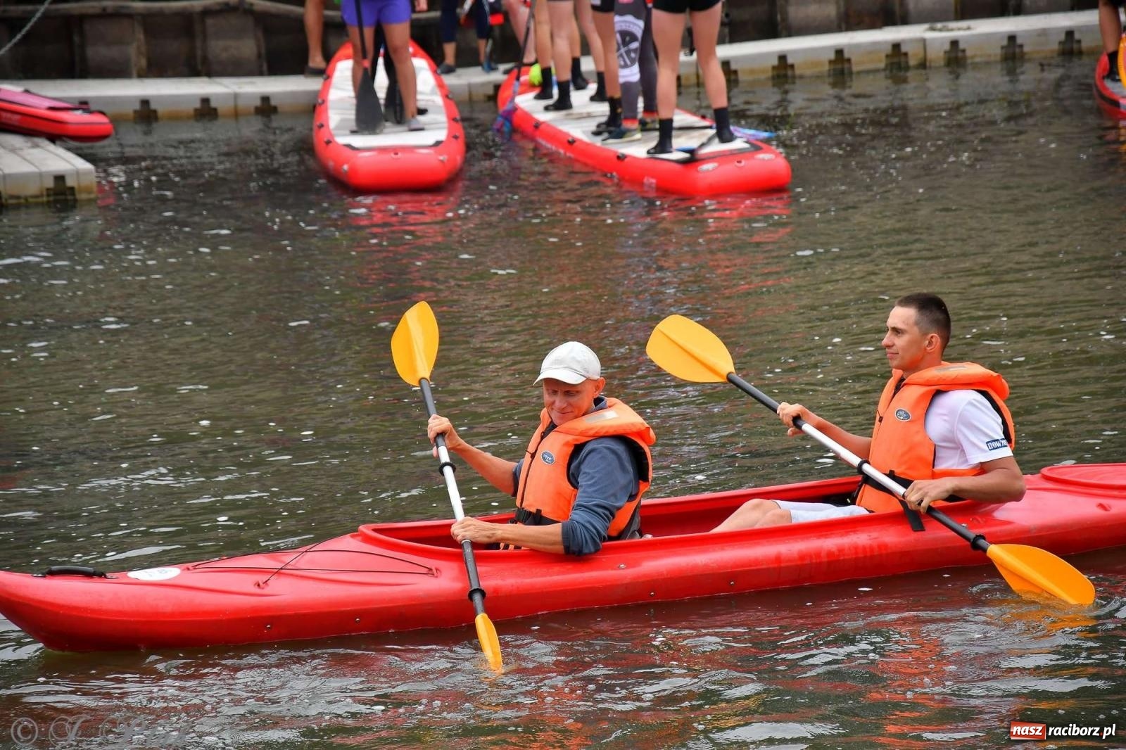 Zdjęcie w galerii na portalu naszraciborz.pl: Morsy, statki i łodzie. Pływadło na bis! wiadomości z regionu