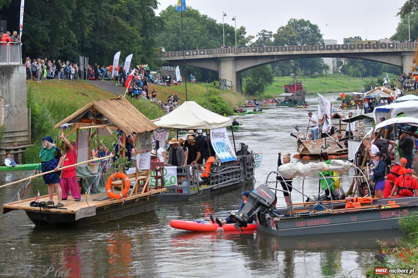 Zdjęcie w galerii na portalu naszraciborz.pl: Morsy, statki i łodzie. Pływadło na bis! wiadomości z regionu