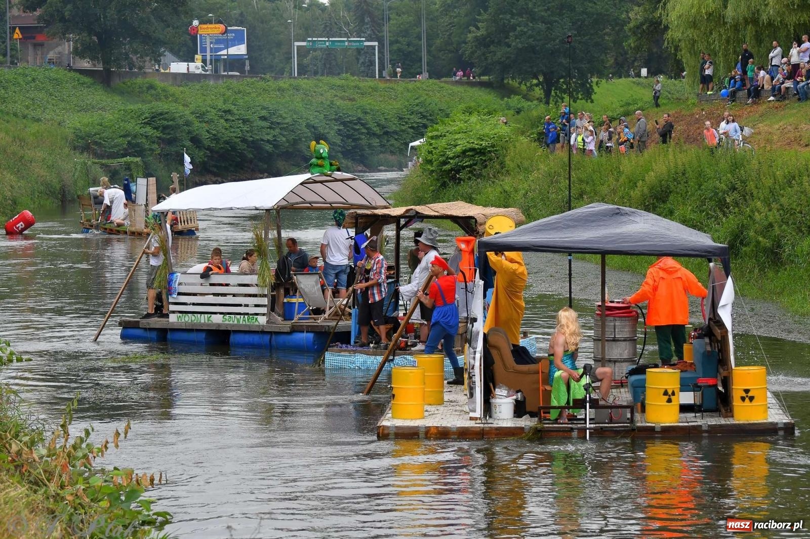 Zdjęcie w galerii na portalu naszraciborz.pl: Morsy, statki i łodzie. Pływadło na bis! wiadomości z regionu