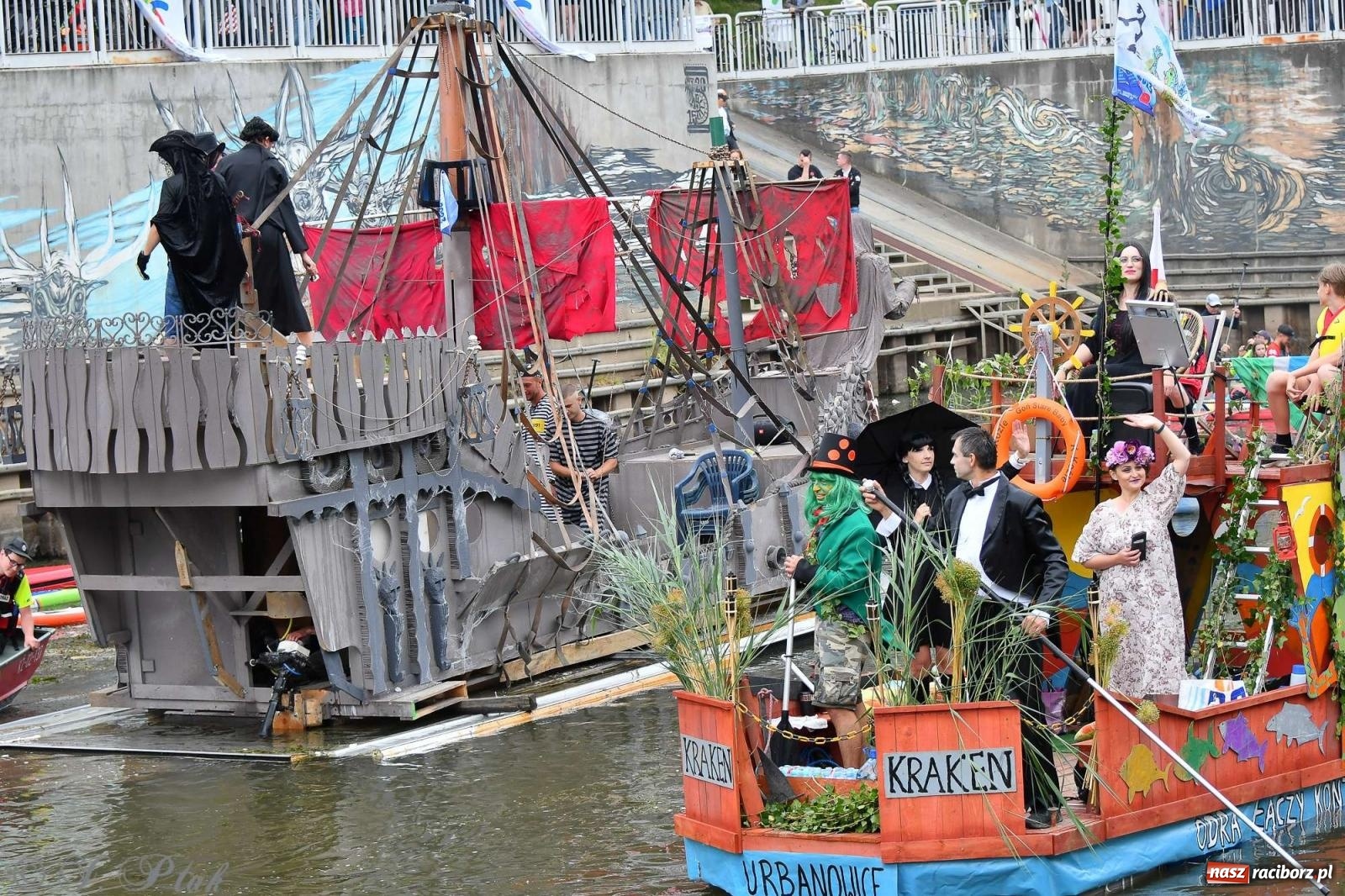 Zdjęcie w galerii na portalu naszraciborz.pl: Morsy, statki i łodzie. Pływadło na bis! wiadomości z regionu