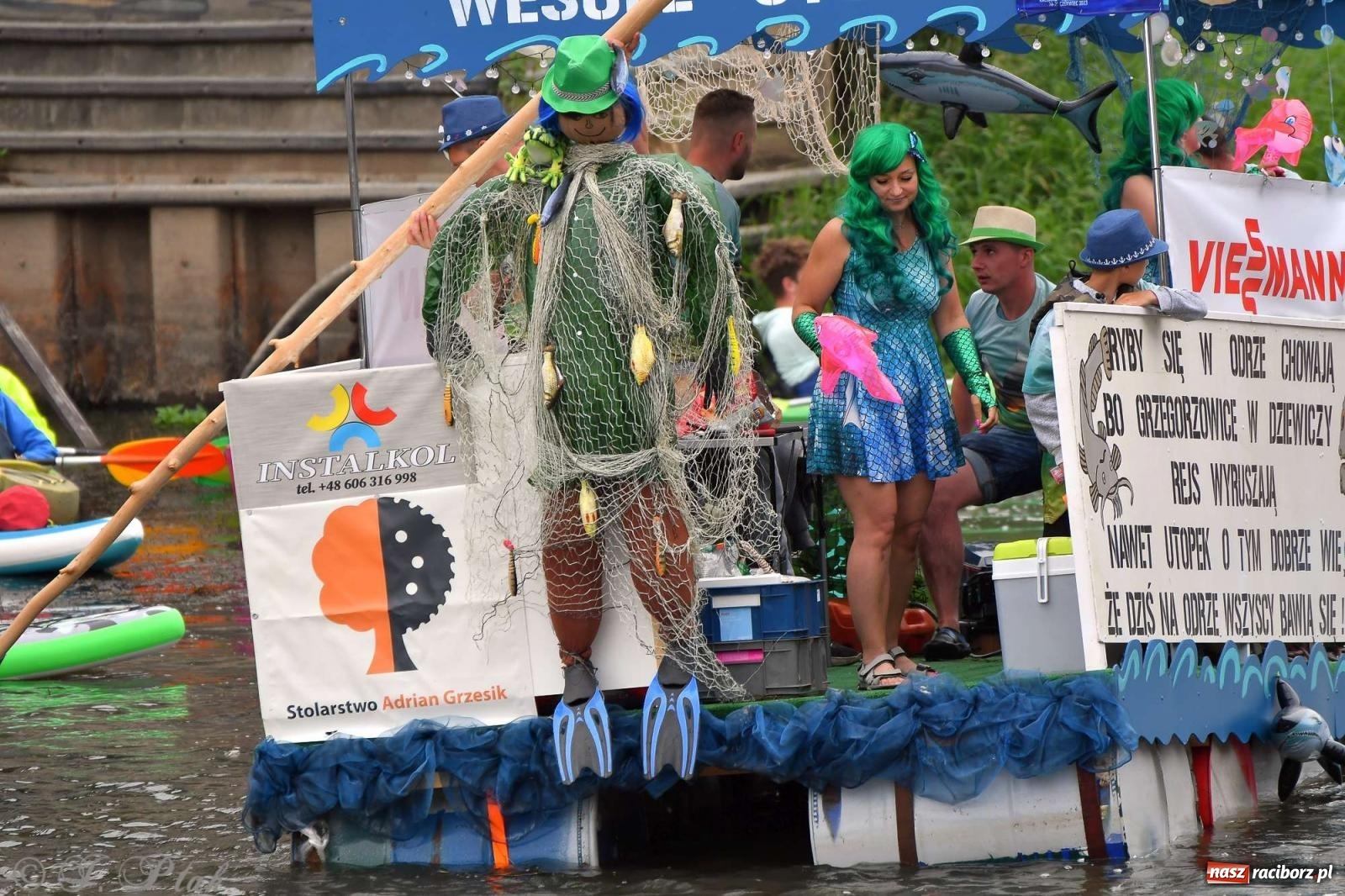 Zdjęcie w galerii na portalu naszraciborz.pl: Morsy, statki i łodzie. Pływadło na bis! wiadomości z regionu