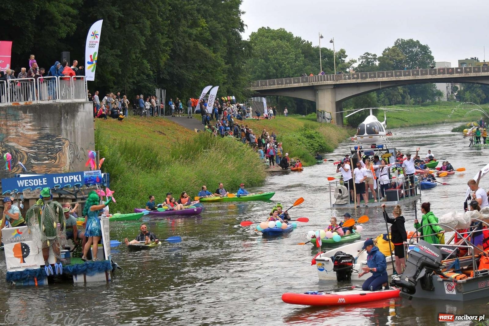 Zdjęcie w galerii na portalu naszraciborz.pl: Morsy, statki i łodzie. Pływadło na bis! wiadomości z regionu