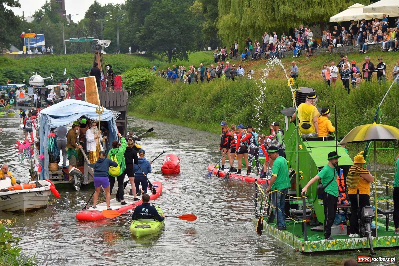 Zdjęcie w galerii na portalu naszraciborz.pl: Morsy, statki i łodzie. Pływadło na bis! wiadomości z regionu