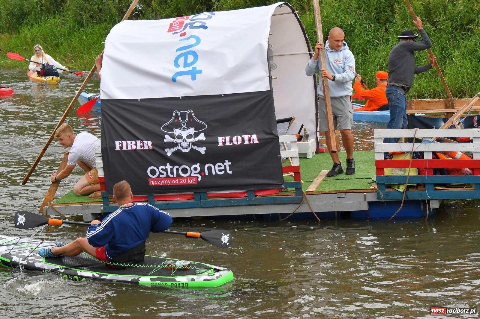 Zdjęcie w galerii na portalu naszraciborz.pl: Morsy, statki i łodzie. Pływadło na bis! wiadomości z regionu