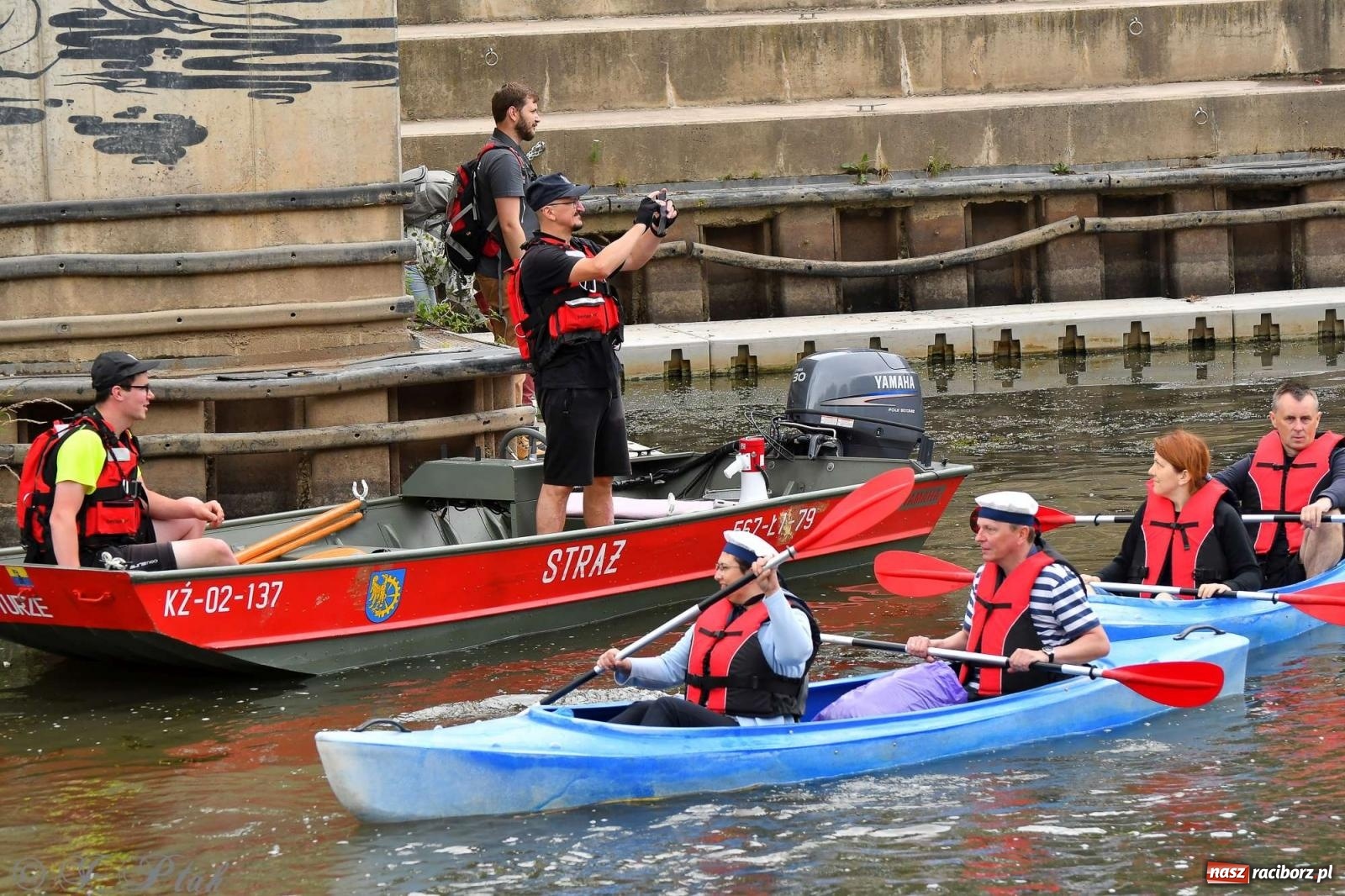 Zdjęcie w galerii na portalu naszraciborz.pl: Morsy, statki i łodzie. Pływadło na bis! wiadomości z regionu