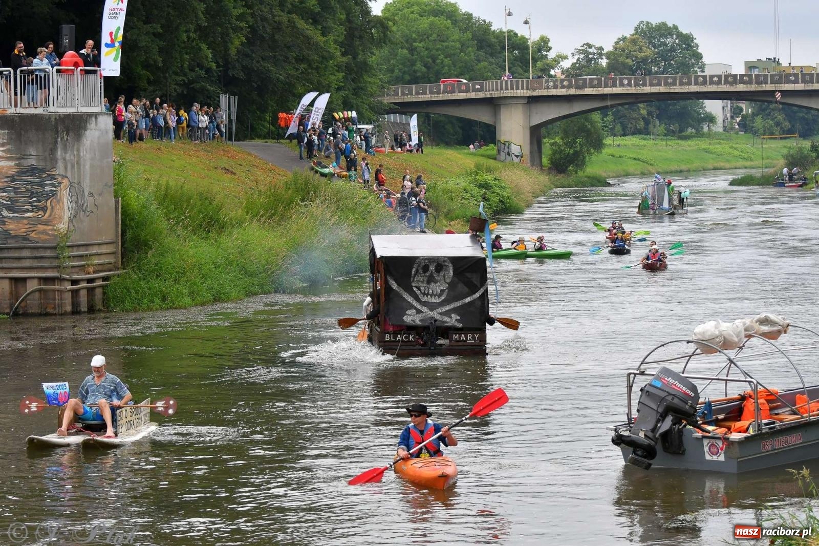 Zdjęcie w galerii na portalu naszraciborz.pl: Morsy, statki i łodzie. Pływadło na bis! wiadomości z regionu