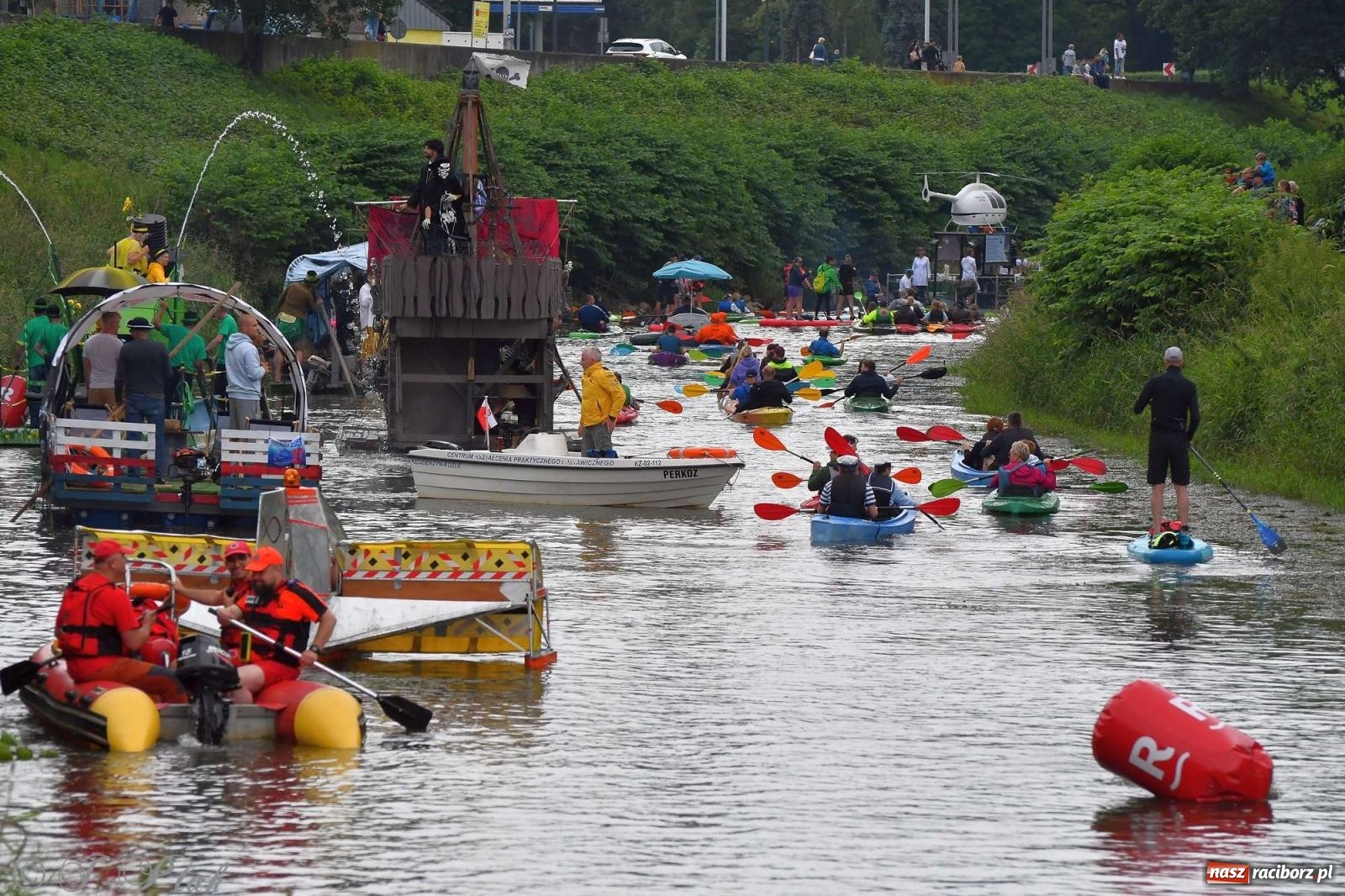 Zdjęcie w galerii na portalu naszraciborz.pl: Morsy, statki i łodzie. Pływadło na bis! wiadomości z regionu