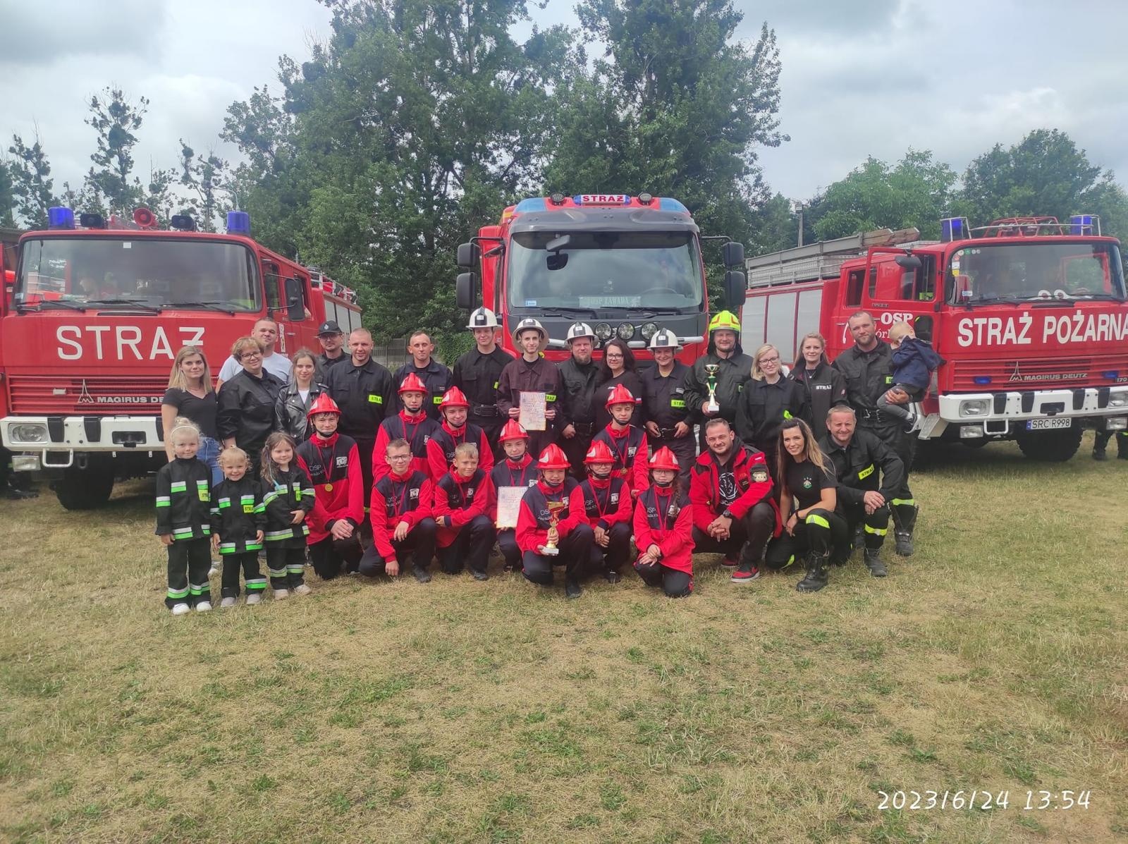Zdjęcie w galerii na portalu naszraciborz.pl: OSP Zawada Książęca z pucharem wójt Nędzy wiadomości z regionu