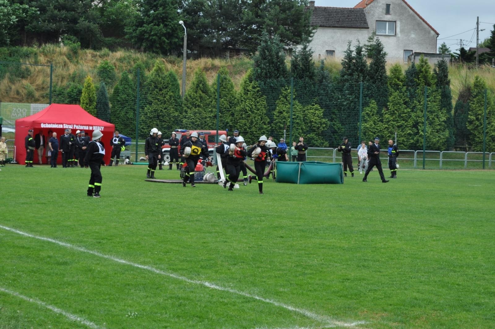 Zdjęcie w galerii na portalu naszraciborz.pl: OSP Zawada Książęca z pucharem wójt Nędzy wiadomości z regionu