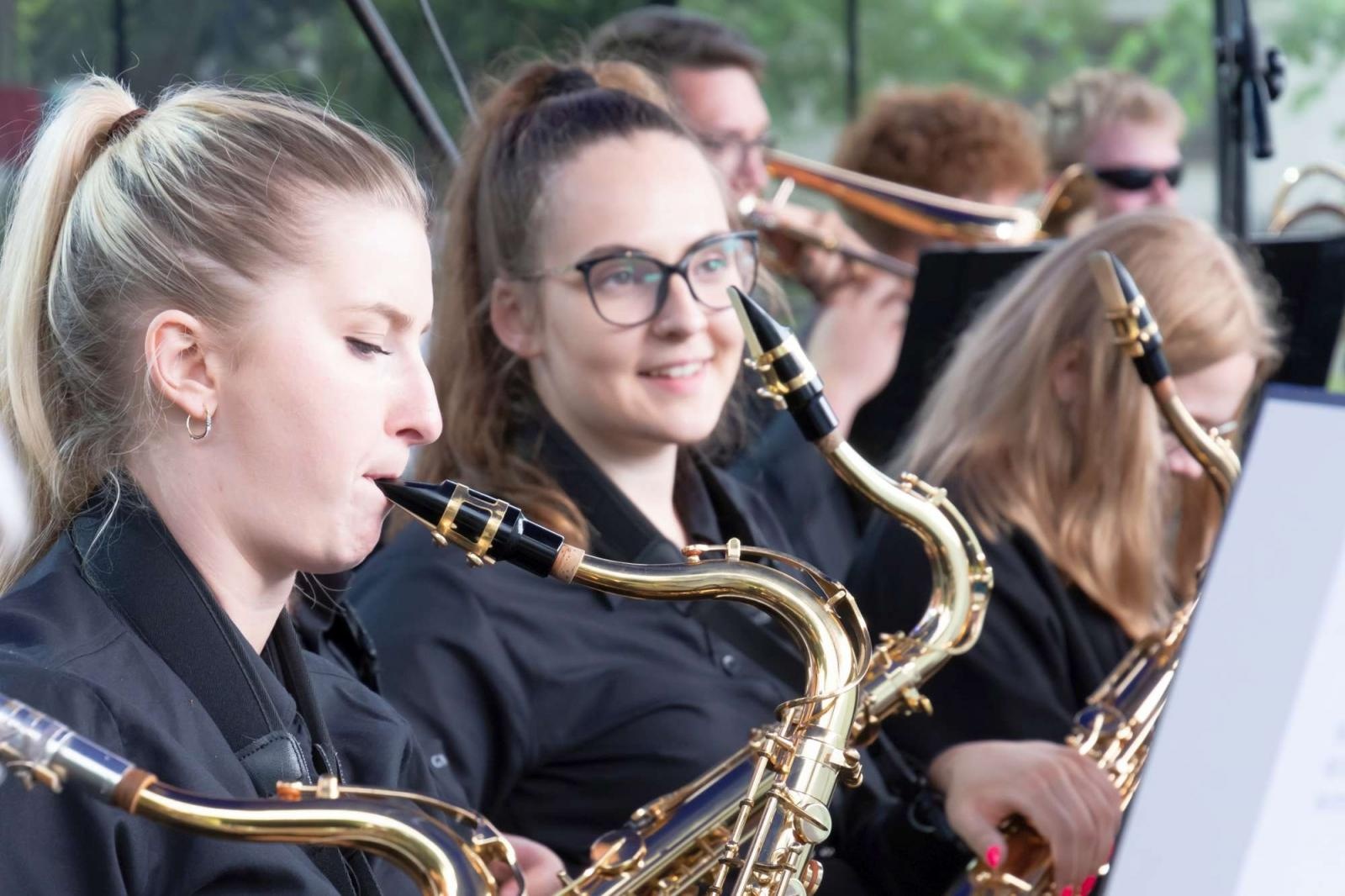 Zdjęcie w galerii na portalu naszraciborz.pl: Jest w orkiestrach dętych siła. Przegląd w Tworkowie [FOTO i WIDEO] wiadomości z regionu