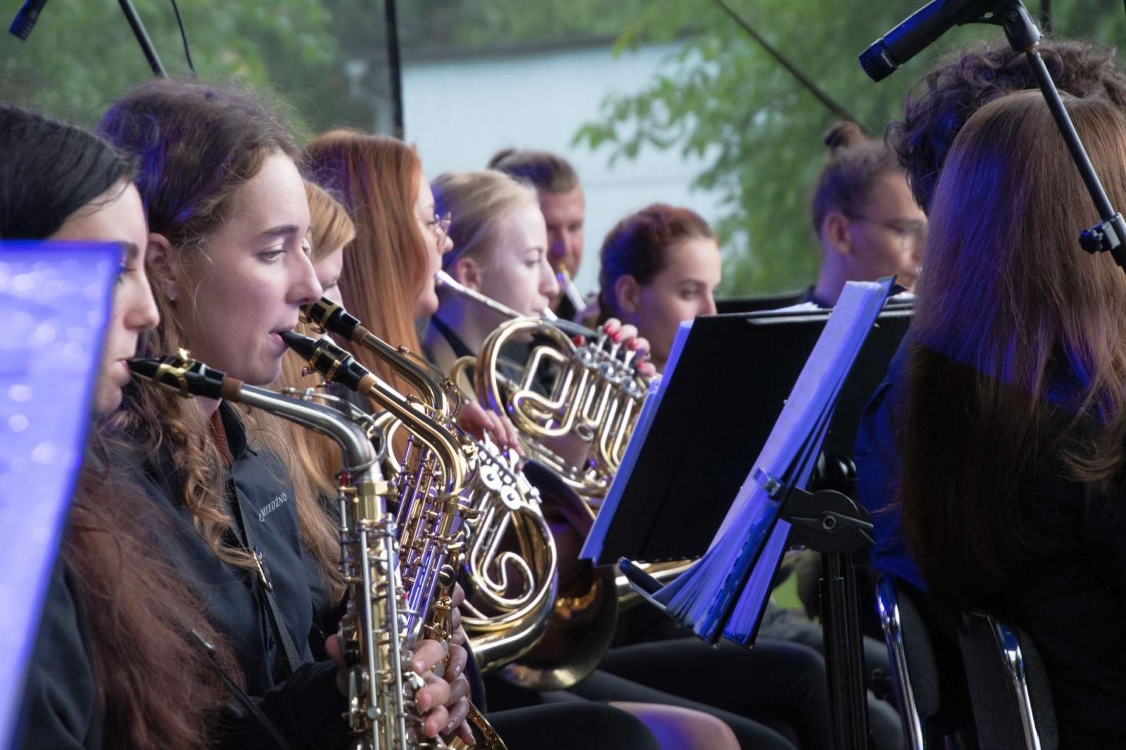 Zdjęcie w galerii na portalu naszraciborz.pl: Jest w orkiestrach dętych siła. Przegląd w Tworkowie [FOTO i WIDEO] wiadomości z regionu