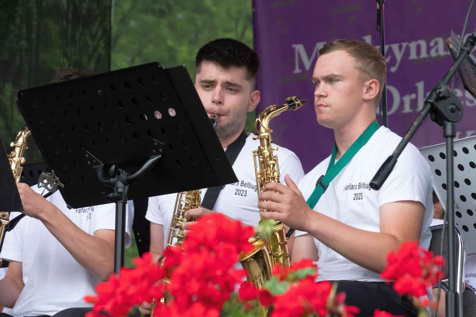 Zdjęcie w galerii na portalu naszraciborz.pl: Jest w orkiestrach dętych siła. Przegląd w Tworkowie [FOTO i WIDEO] wiadomości z regionu