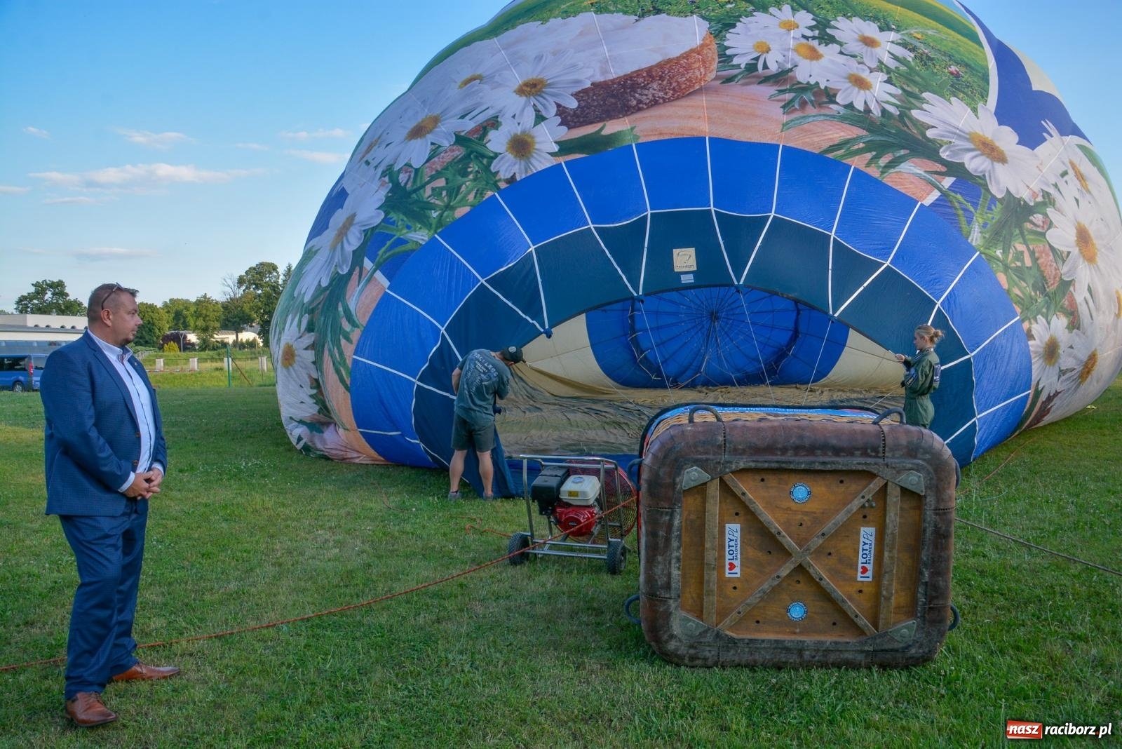 Zdjęcie w galerii na portalu naszraciborz.pl: Tysiąc zgłoszeń na wzlot balonem. Ruszyła powiatowa akcja wakacyjna wiadomości z regionu
