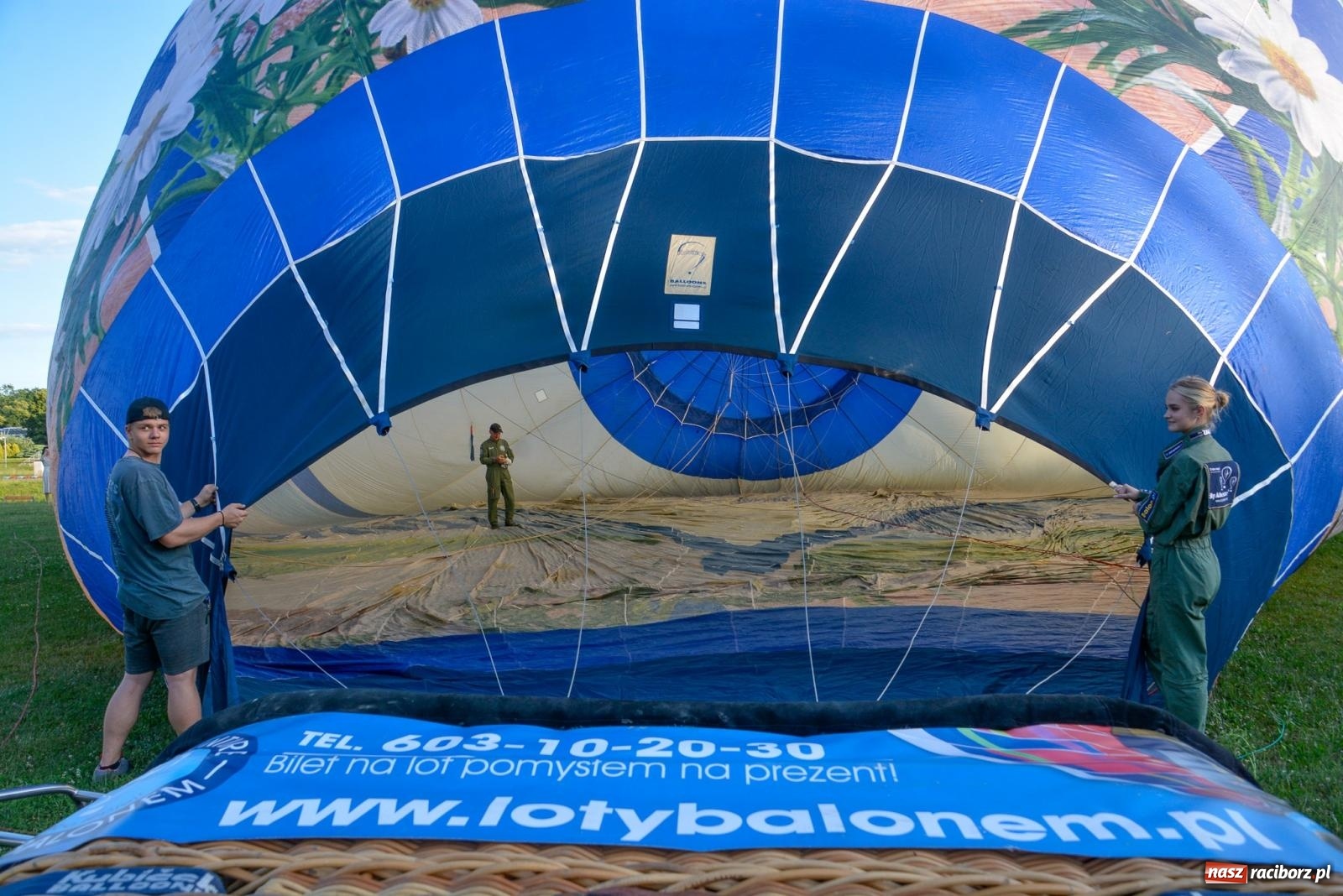 Zdjęcie w galerii na portalu naszraciborz.pl: Tysiąc zgłoszeń na wzlot balonem. Ruszyła powiatowa akcja wakacyjna wiadomości z regionu