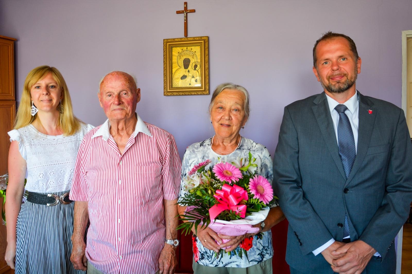 Zdjęcie w galerii na portalu naszraciborz.pl: Żelazne gody państwa Morawietz z Wojnowic wiadomości z regionu
