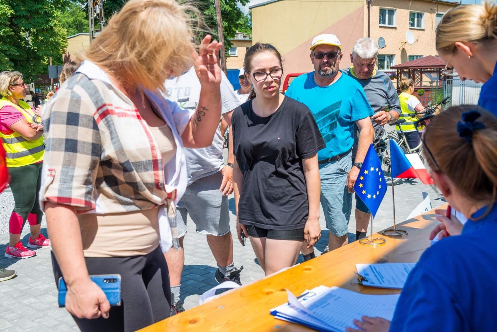 Zdjęcie w galerii na portalu naszraciborz.pl: Polsko-czeski rajd rowerowy szlakiem rodów pogranicza wiadomości z regionu