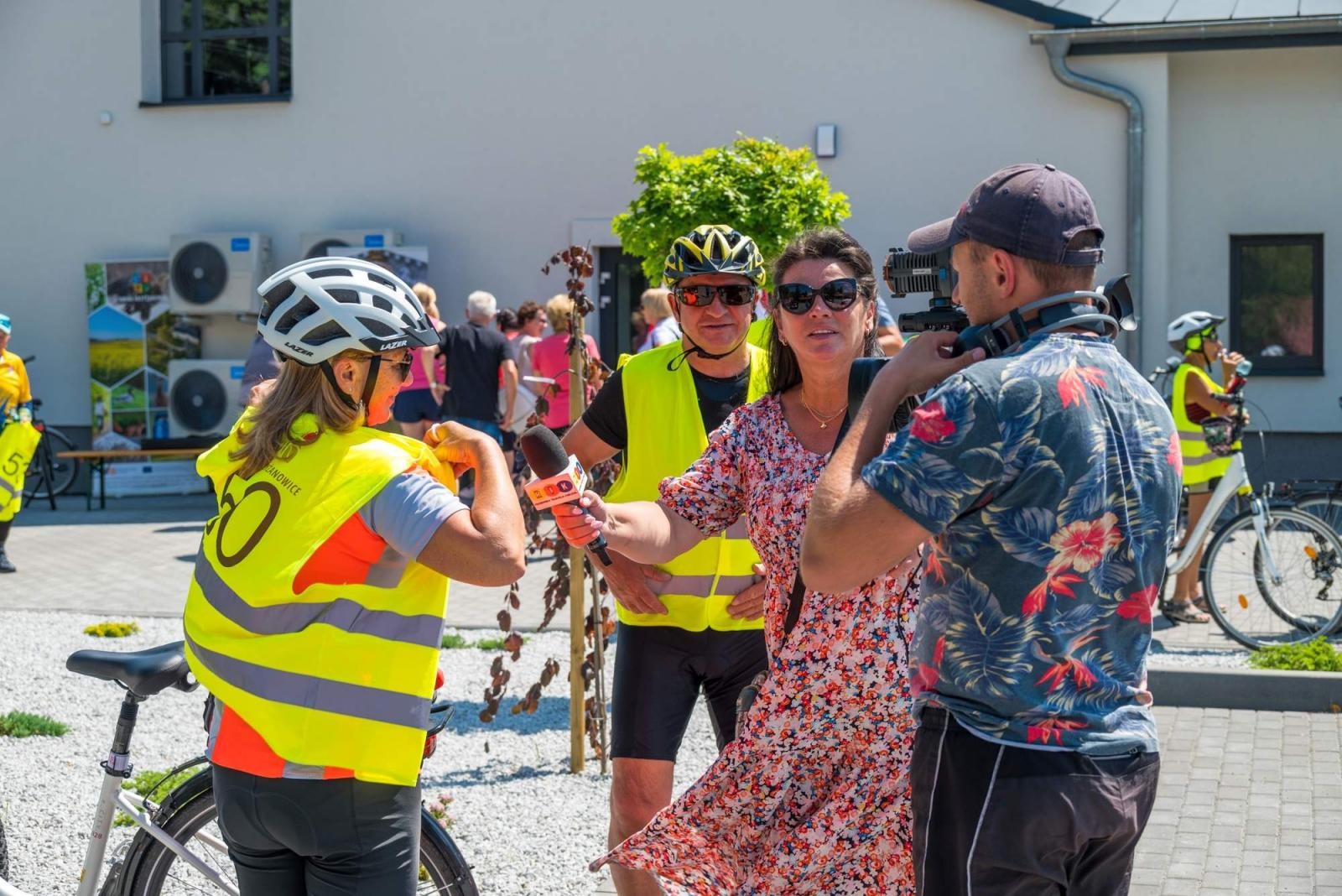 Zdjęcie w galerii na portalu naszraciborz.pl: Polsko-czeski rajd rowerowy szlakiem rodów pogranicza wiadomości z regionu
