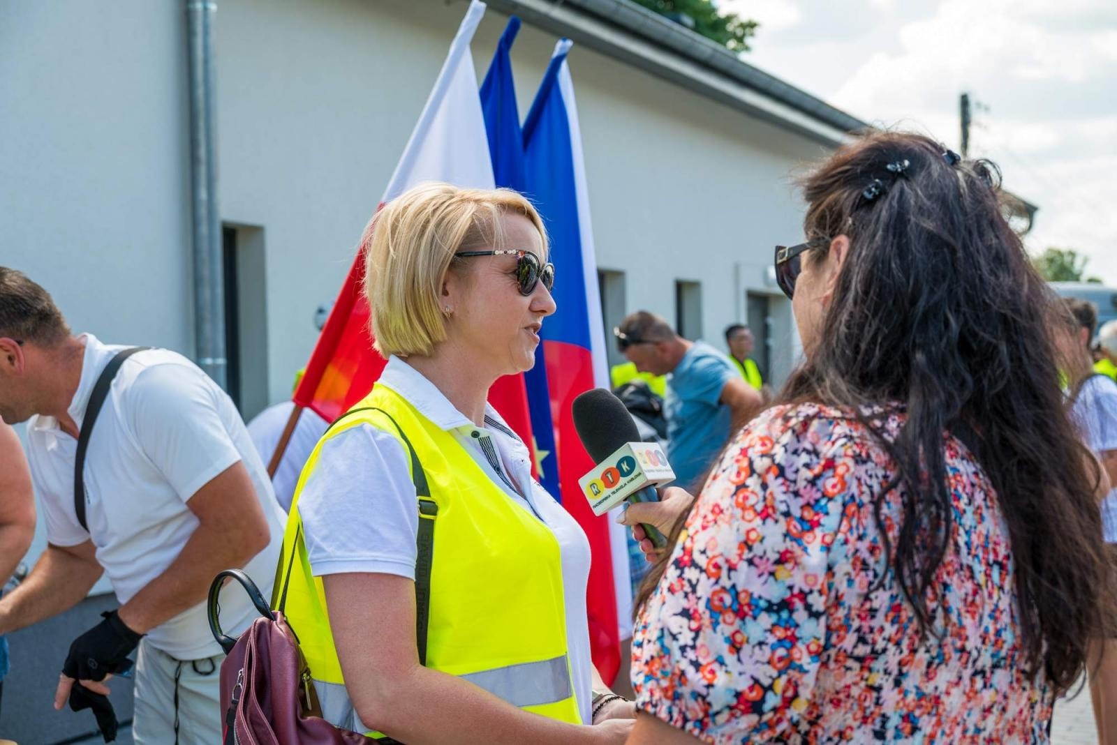Zdjęcie w galerii na portalu naszraciborz.pl: Polsko-czeski rajd rowerowy szlakiem rodów pogranicza wiadomości z regionu
