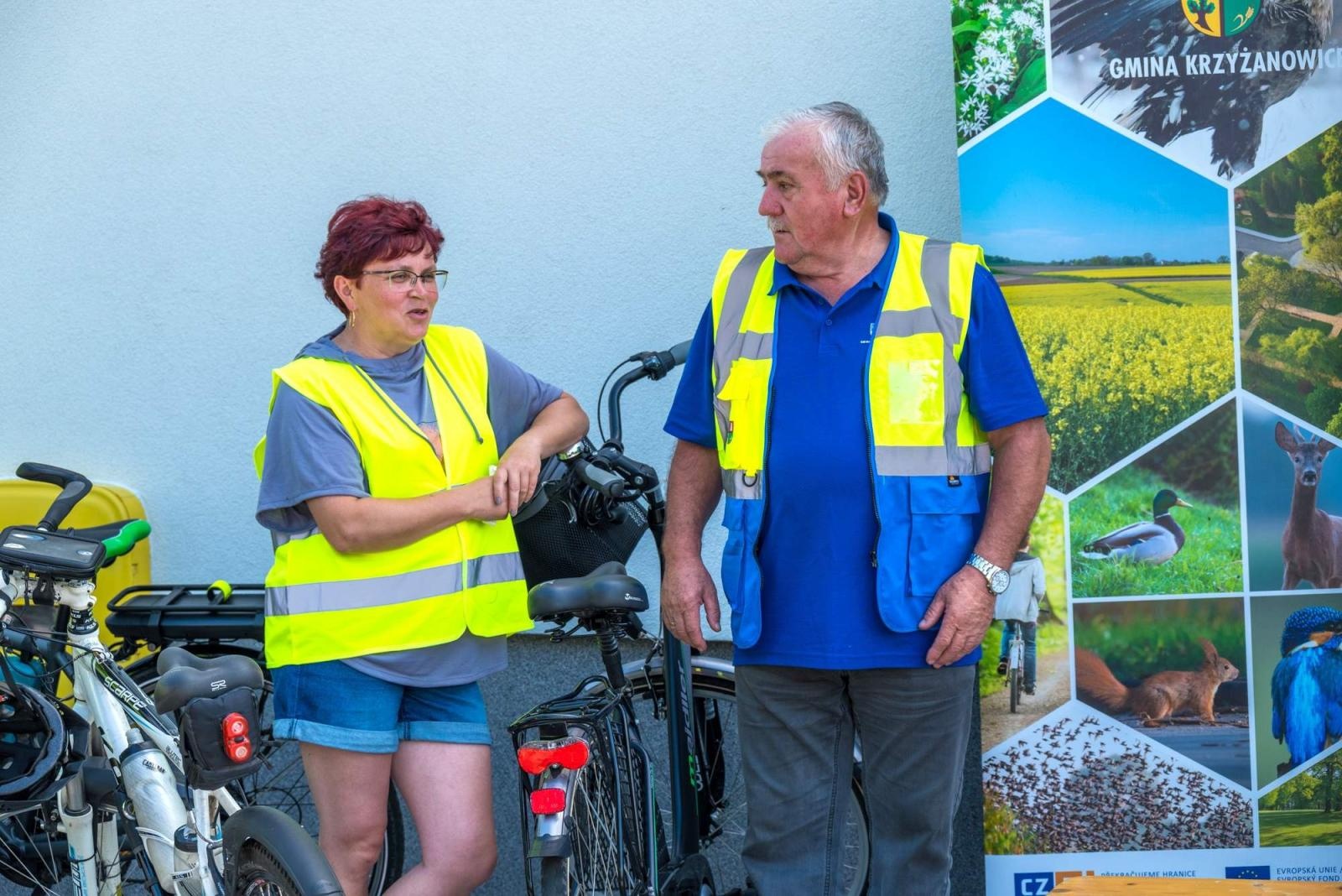 Zdjęcie w galerii na portalu naszraciborz.pl: Polsko-czeski rajd rowerowy szlakiem rodów pogranicza wiadomości z regionu
