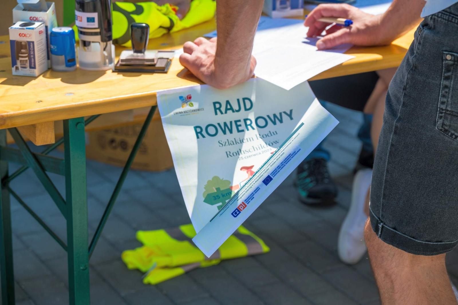 Zdjęcie w galerii na portalu naszraciborz.pl: Polsko-czeski rajd rowerowy szlakiem rodów pogranicza wiadomości z regionu