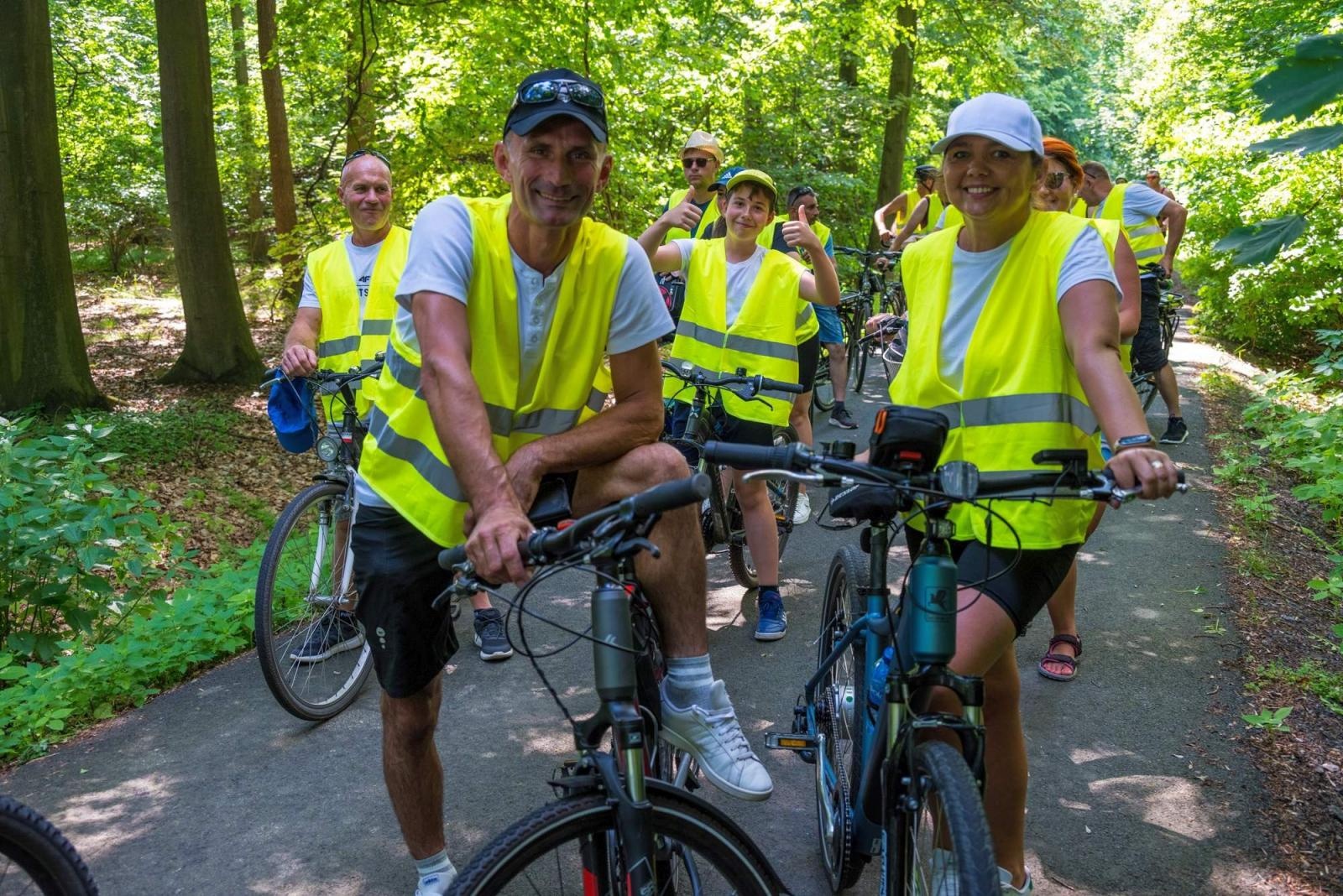 Zdjęcie w galerii na portalu naszraciborz.pl: Polsko-czeski rajd rowerowy szlakiem rodów pogranicza wiadomości z regionu