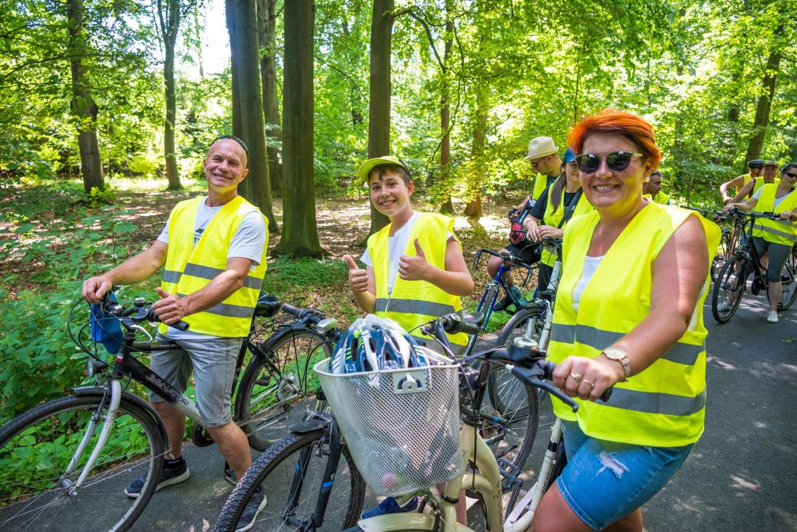 Zdjęcie w galerii na portalu naszraciborz.pl: Polsko-czeski rajd rowerowy szlakiem rodów pogranicza wiadomości z regionu