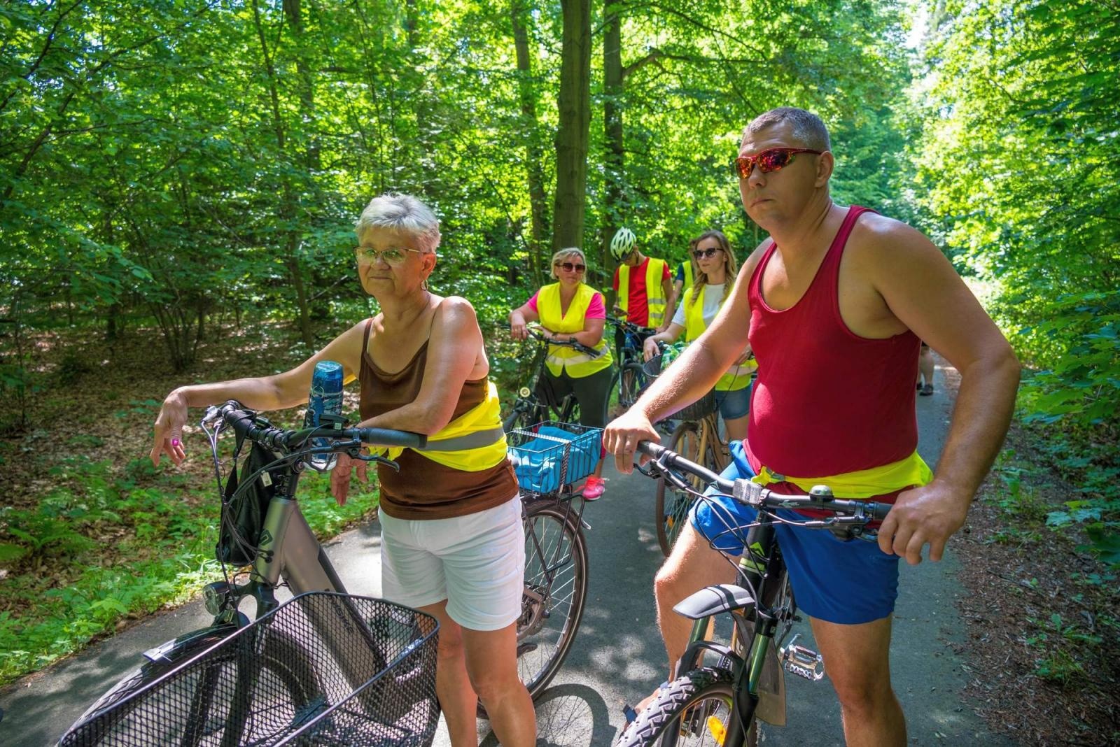 Zdjęcie w galerii na portalu naszraciborz.pl: Polsko-czeski rajd rowerowy szlakiem rodów pogranicza wiadomości z regionu