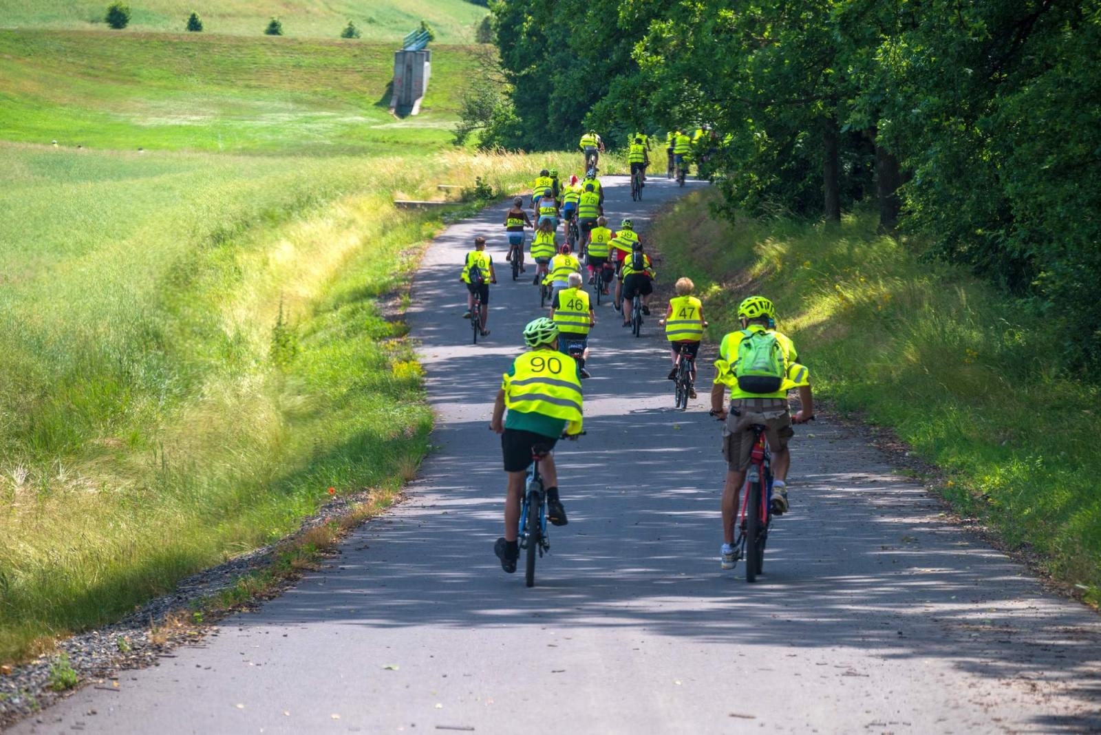 Zdjęcie w galerii na portalu naszraciborz.pl: Polsko-czeski rajd rowerowy szlakiem rodów pogranicza wiadomości z regionu