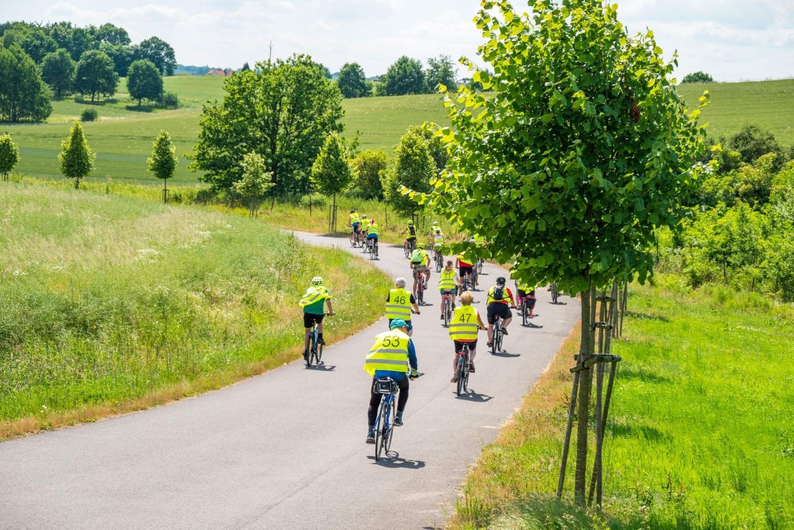 Zdjęcie w galerii na portalu naszraciborz.pl: Polsko-czeski rajd rowerowy szlakiem rodów pogranicza wiadomości z regionu