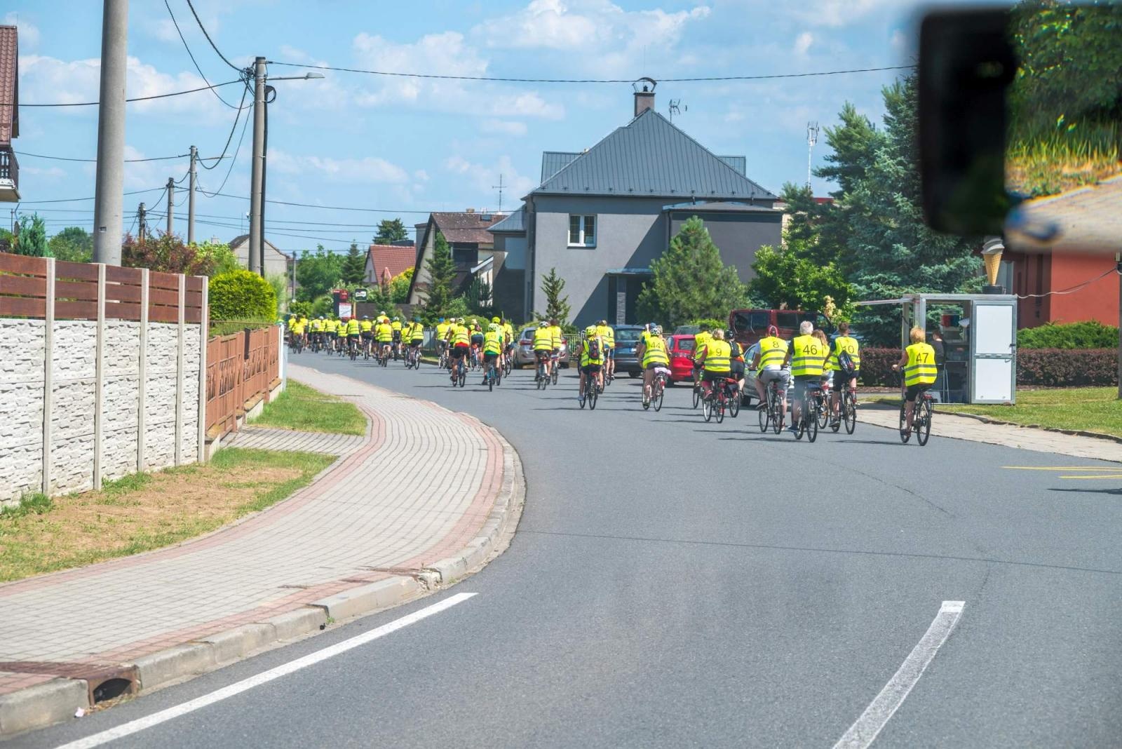 Zdjęcie w galerii na portalu naszraciborz.pl: Polsko-czeski rajd rowerowy szlakiem rodów pogranicza wiadomości z regionu